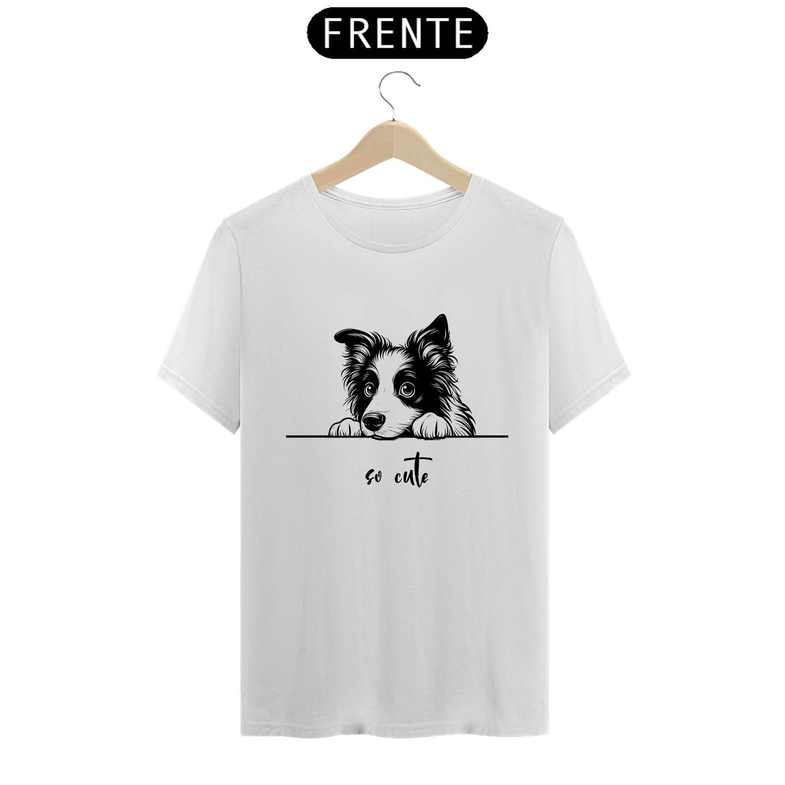T-Shirt So Cute Border Collie 02