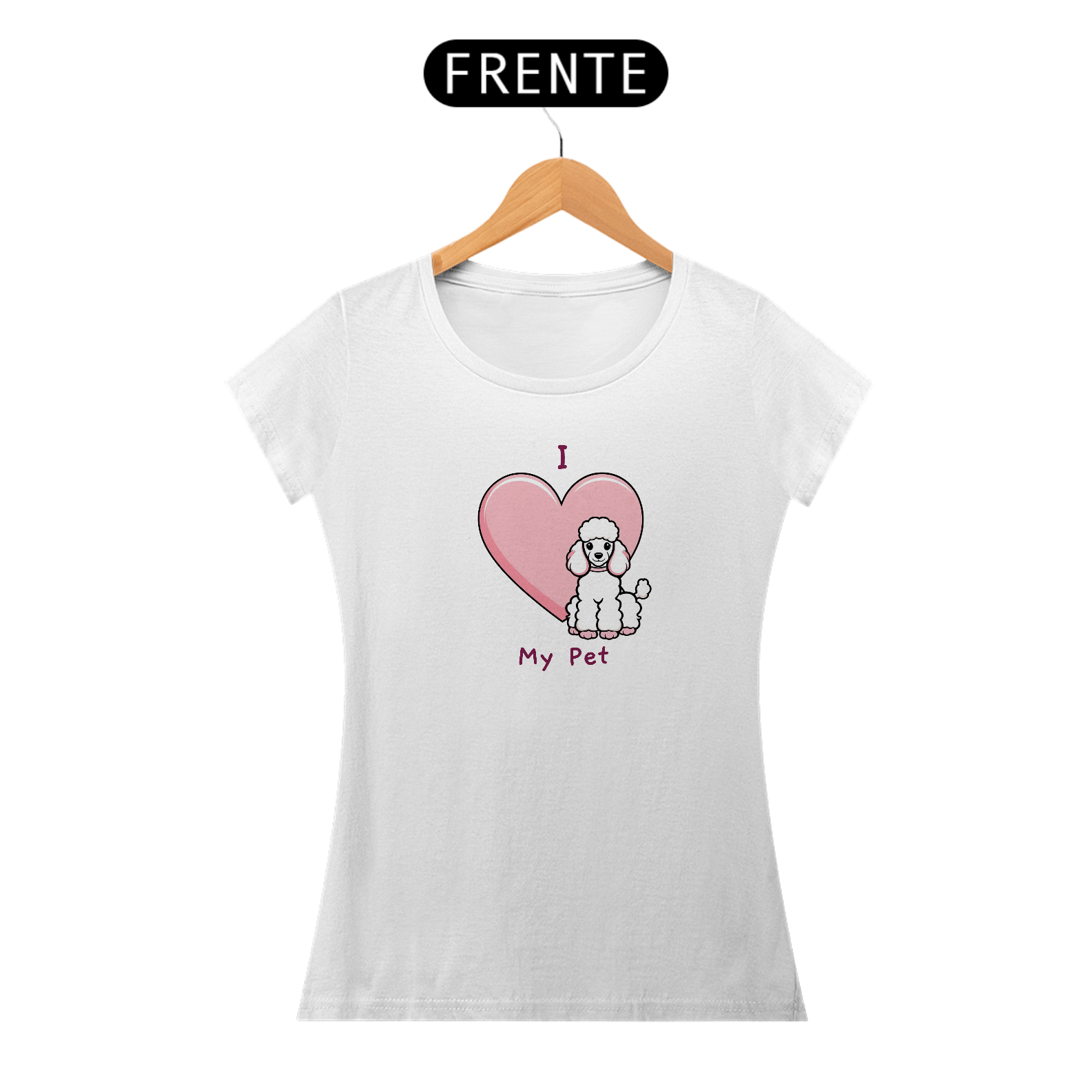 Baby Long I Love My Pet (Poodle)