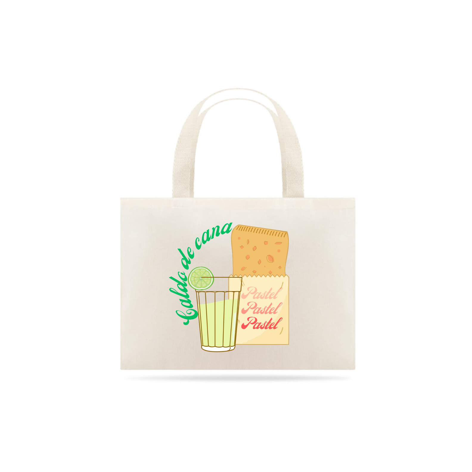 Nome do produto: Ecobag Pastel e Caldo de Cana