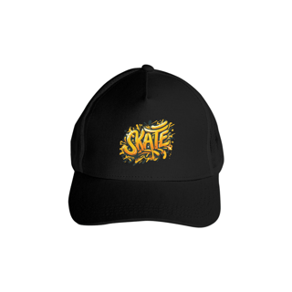 Boné Americano com Tela Skate D