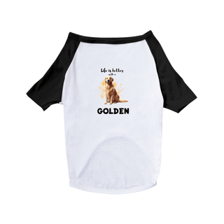 T-Shirt Pet Dog Golden C