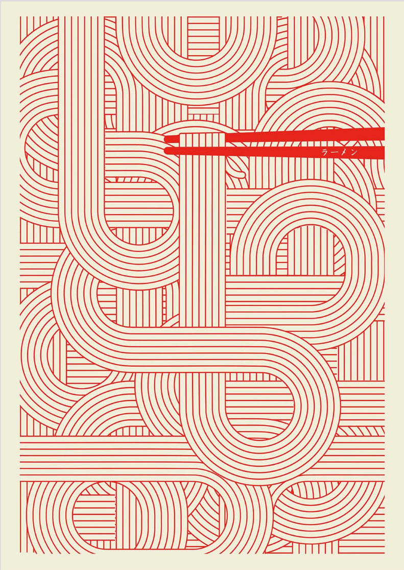 Pôster Ramen that Rolls