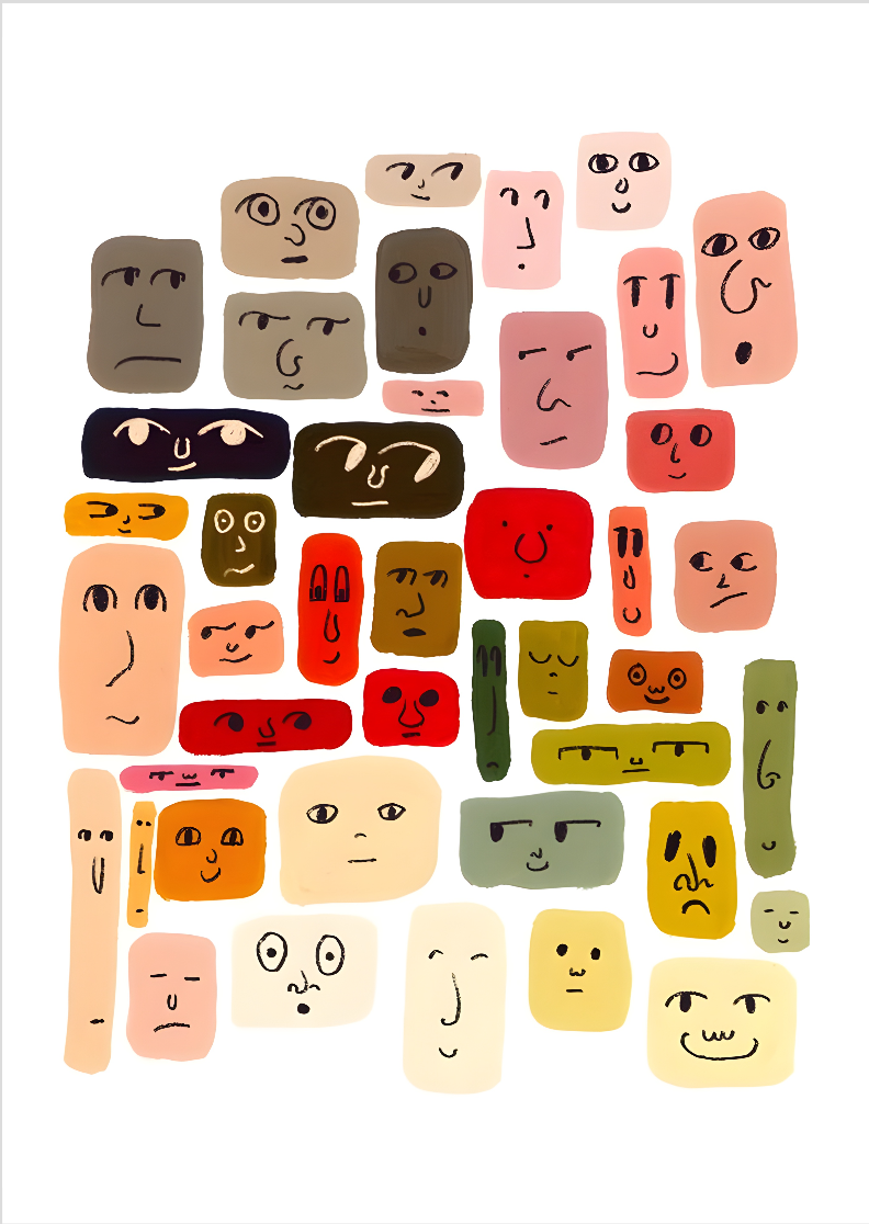 Pôster Boêmia Colorida 