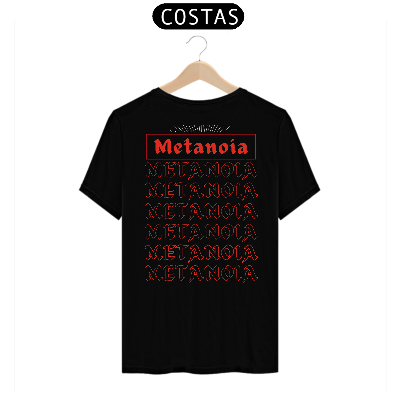 Nome do produto: Camiseta Metanoia