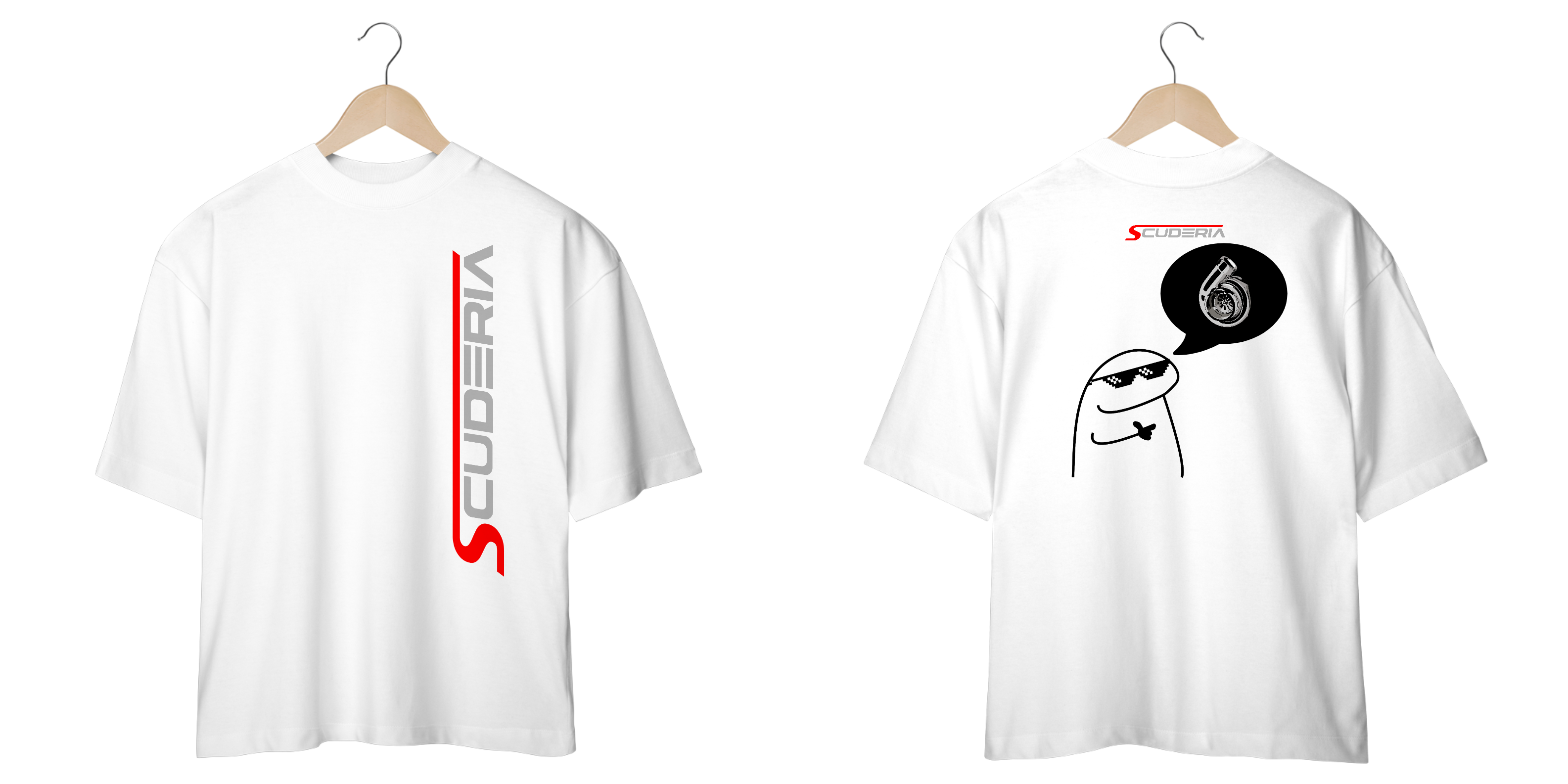 Camiseta Oversized Flork Turbo Scuderia