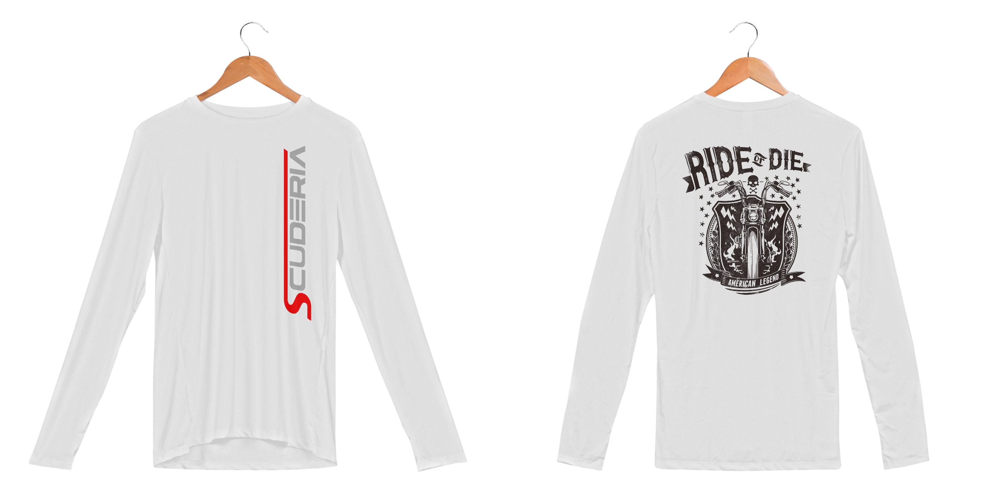 Manga Longa UV Ride or Die Scuderia