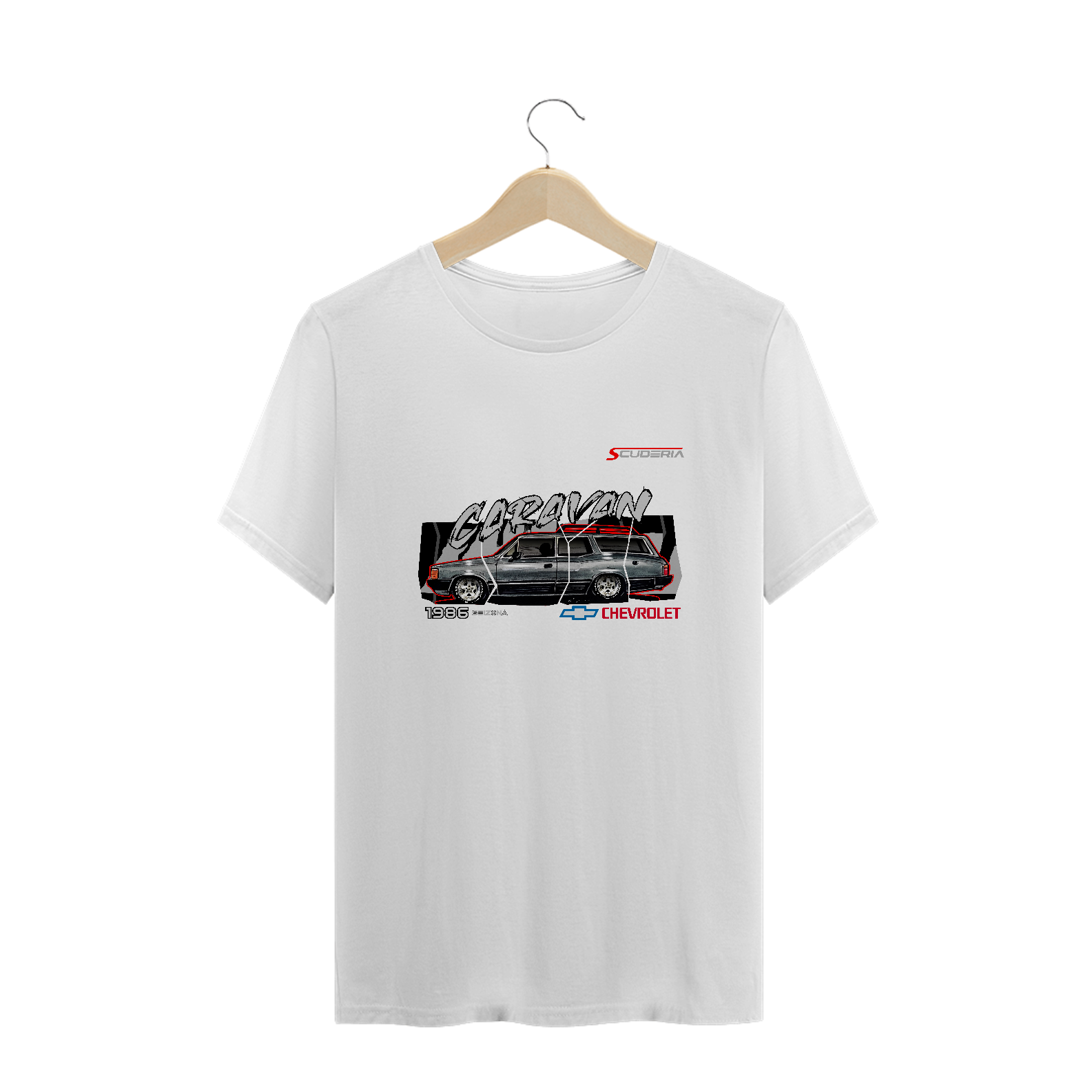 T-Shirt Plus Size Caravan 1986 Scuderia