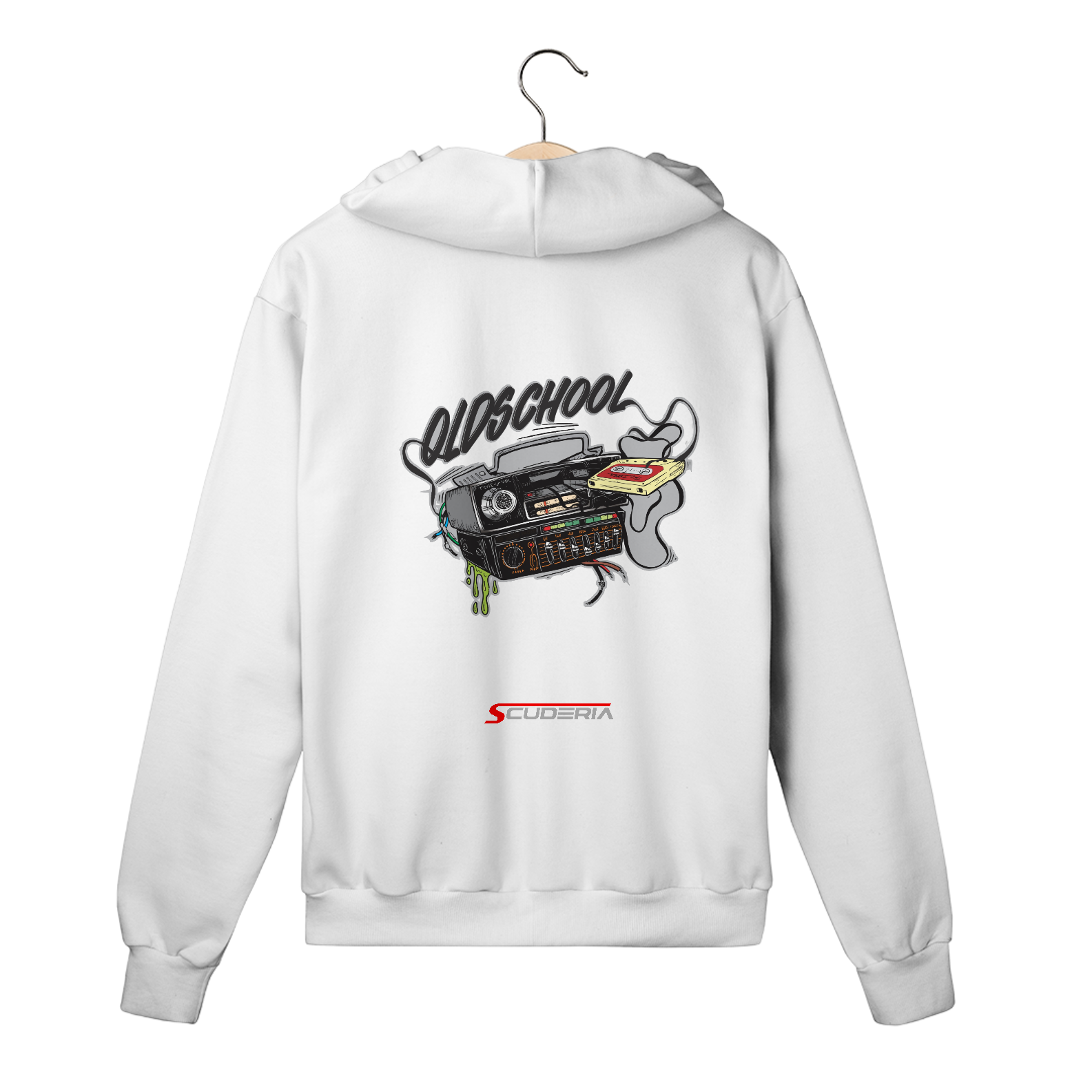 Moleton com Zíper Conjunto Old School (Toca Fitas TKR + Tojo) Scuderia