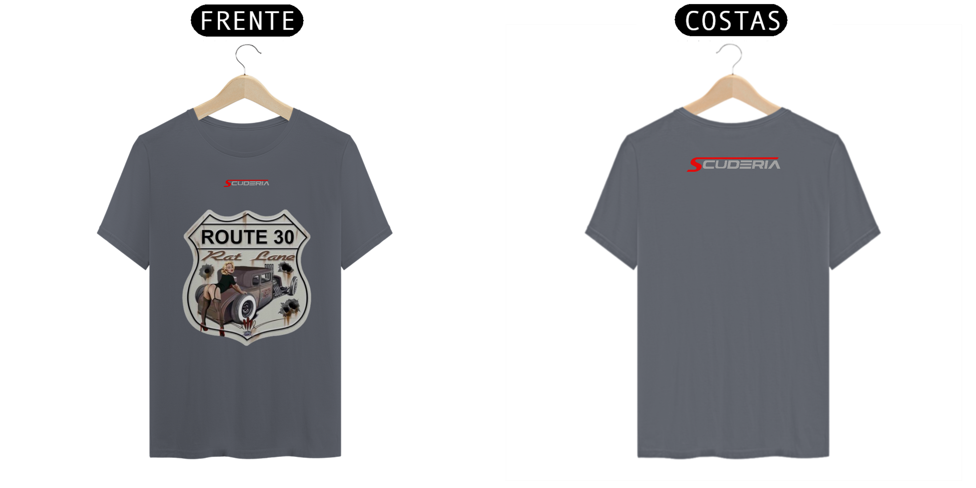 T-Shirt Classic Route 30 Scuderia
