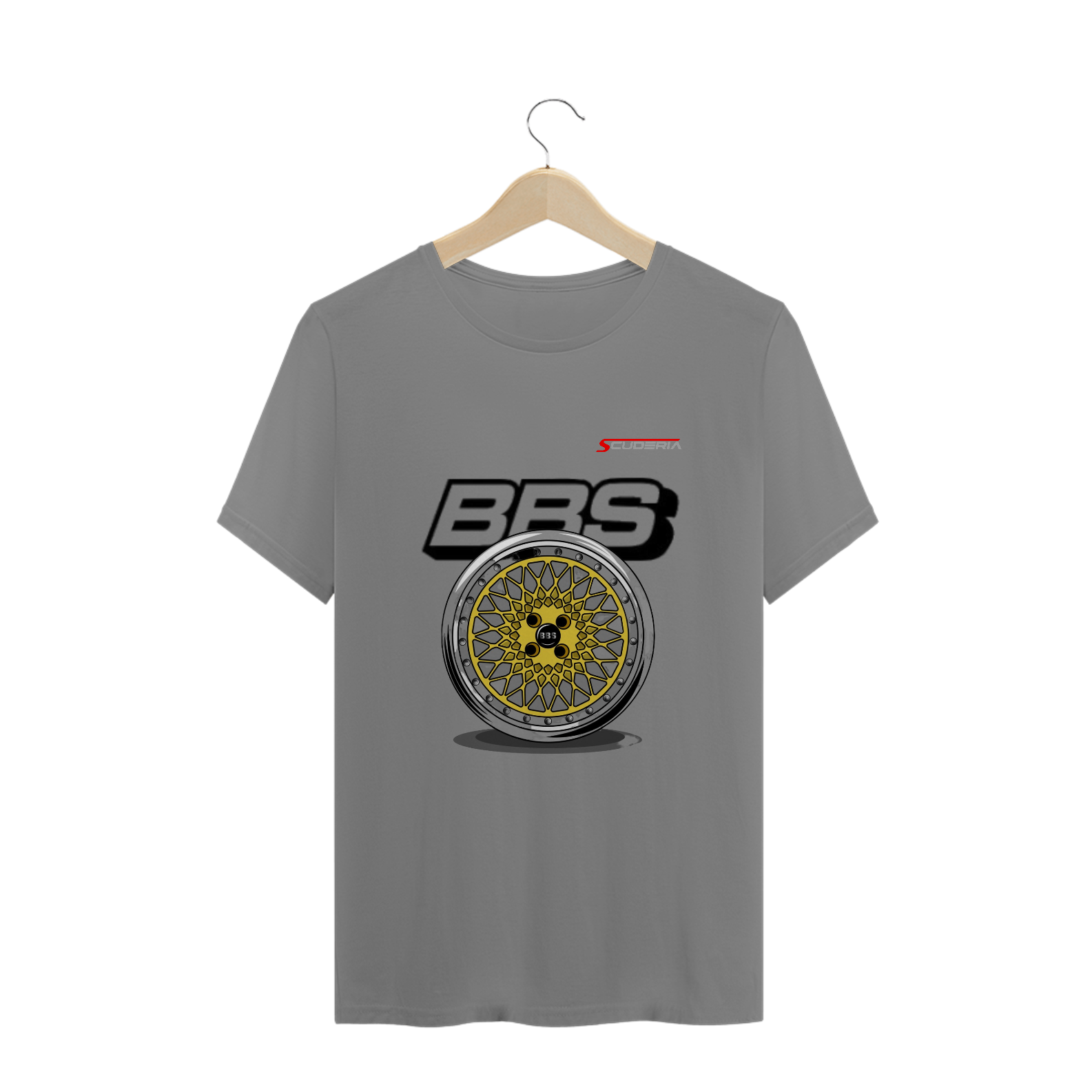 T-Shirt Plus Size Roda BBS Scuderia
