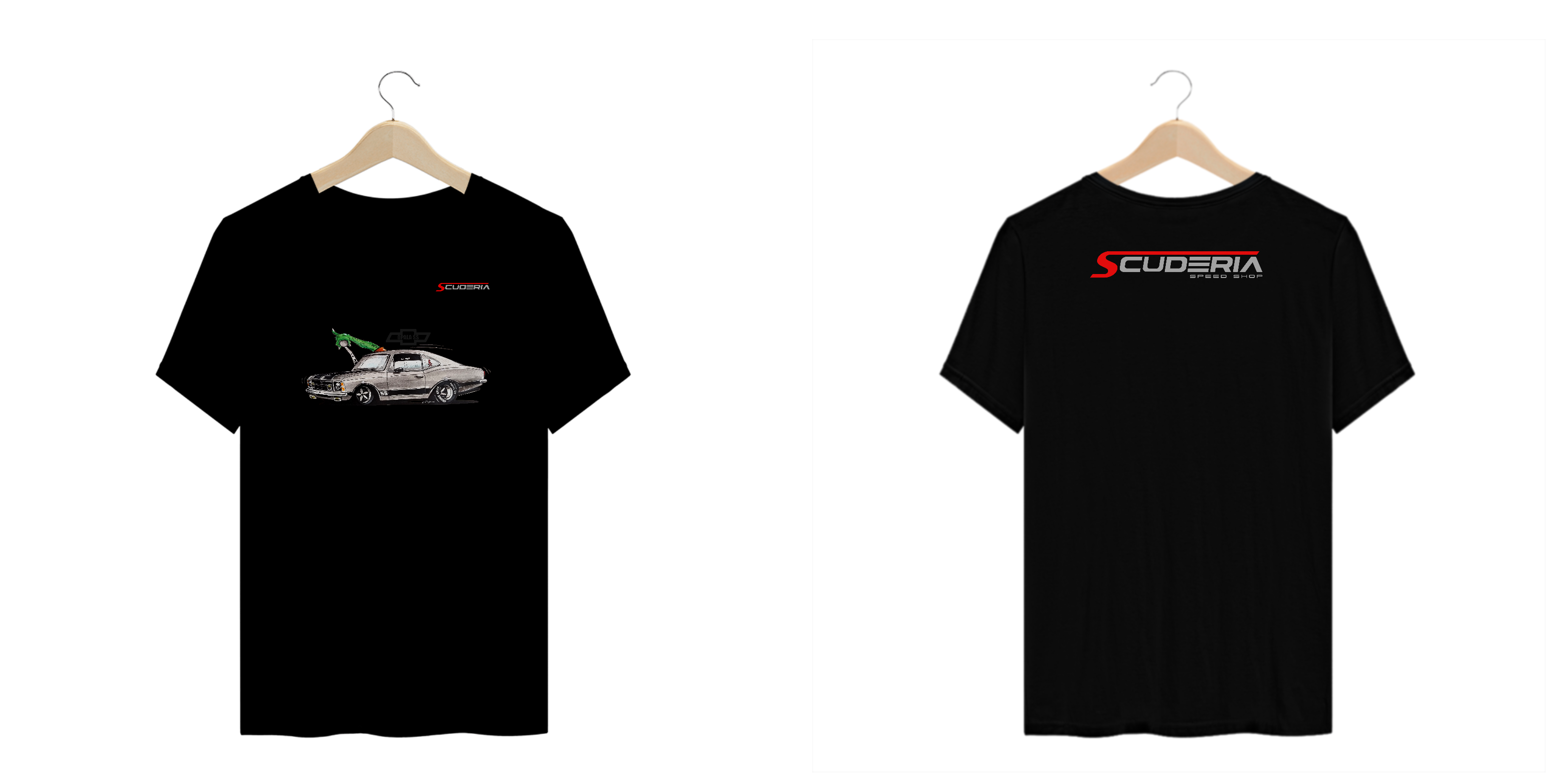 T-Shirt Plus Size Opala SS Ghost Scuderia