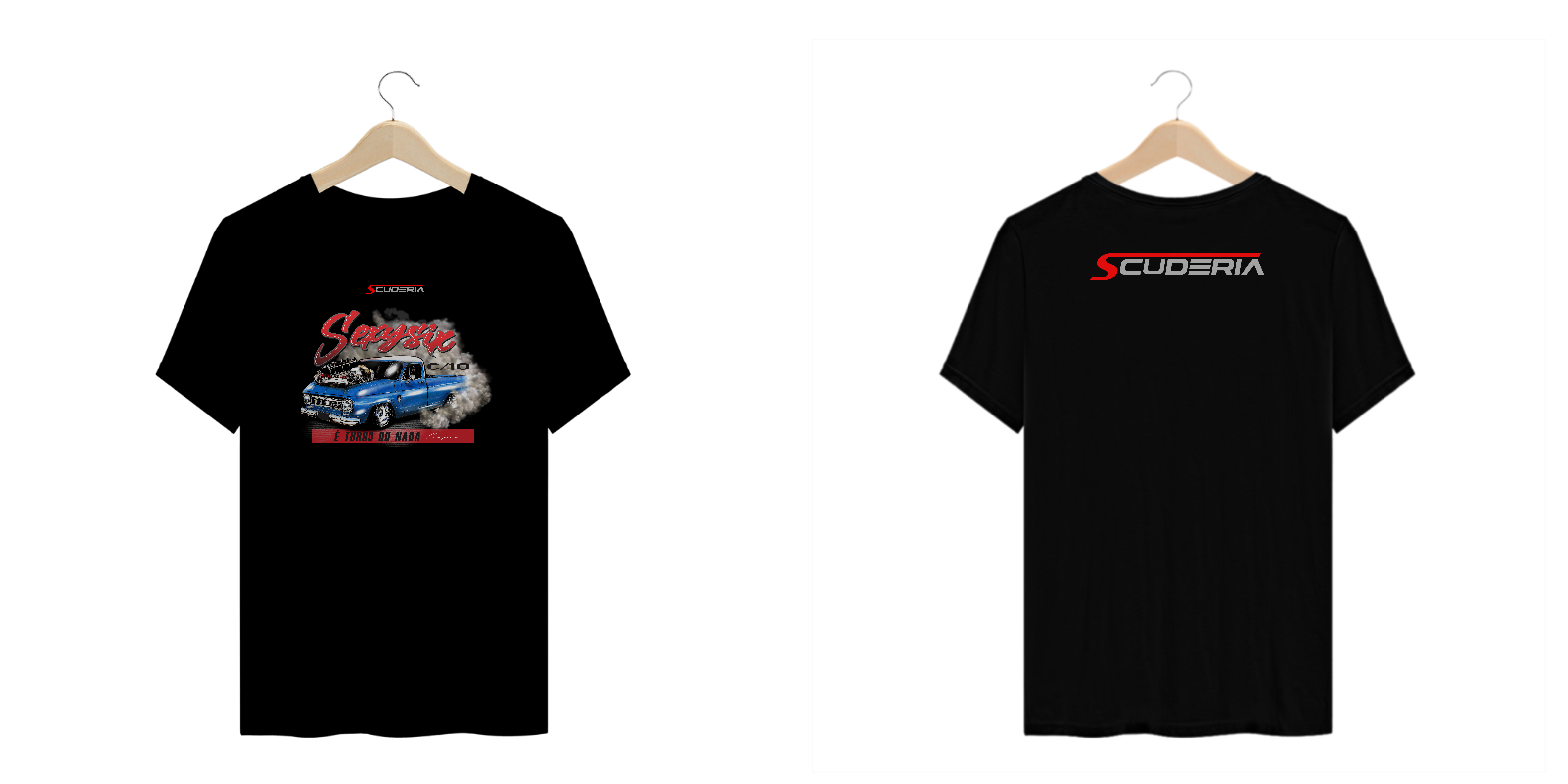 T-Shirt Plus Size C10 Sexysix Scuderia