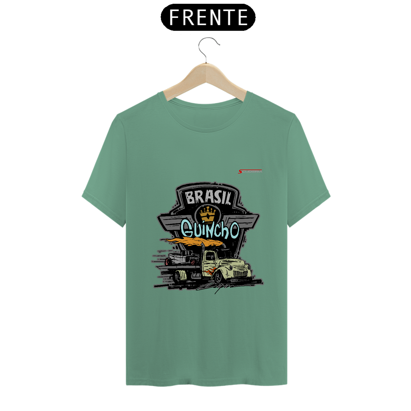 T-Shirt Estonada Brasil Guincho Scuderia