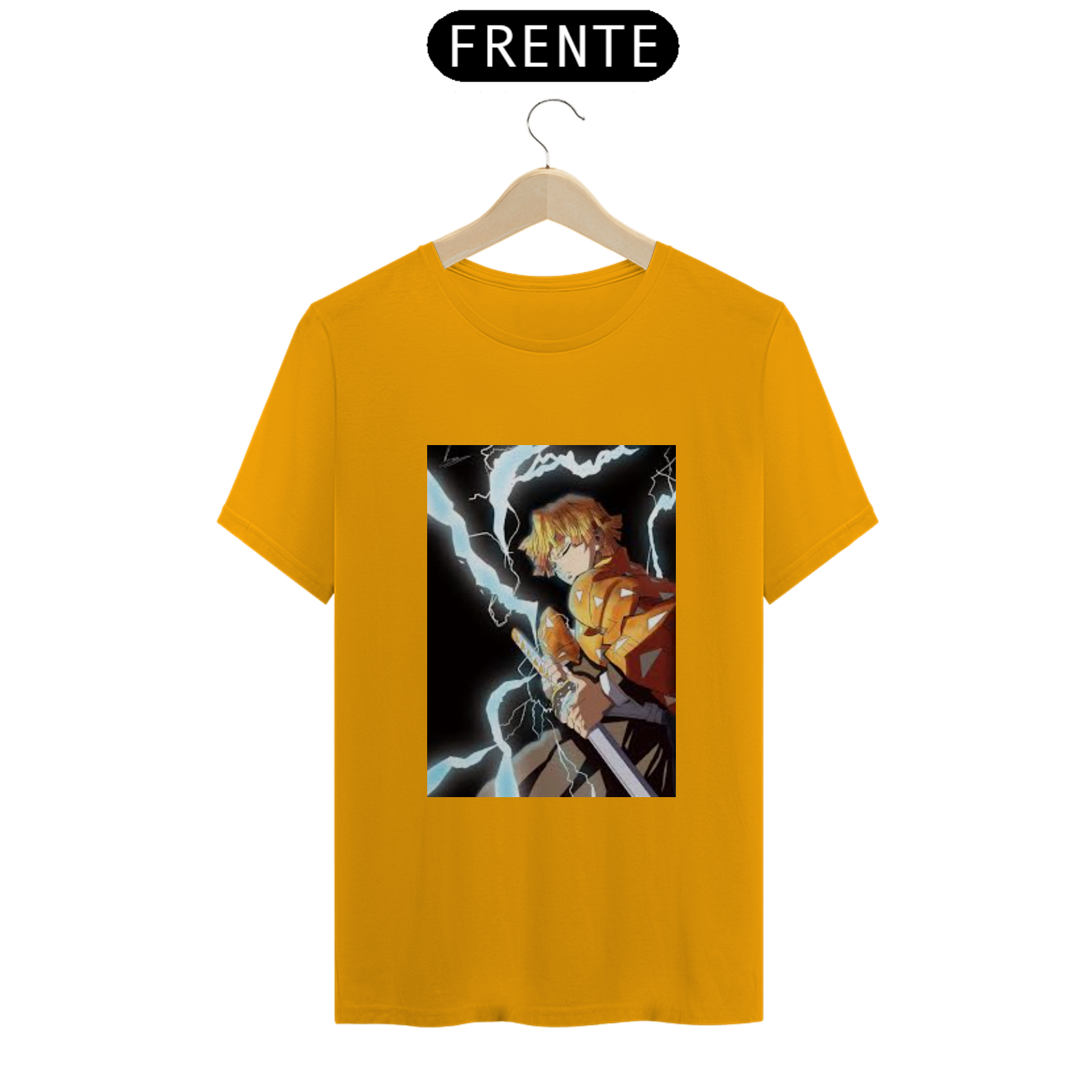 Nome do produto: CAMISA DEMON SLAYER ZENITSU2
