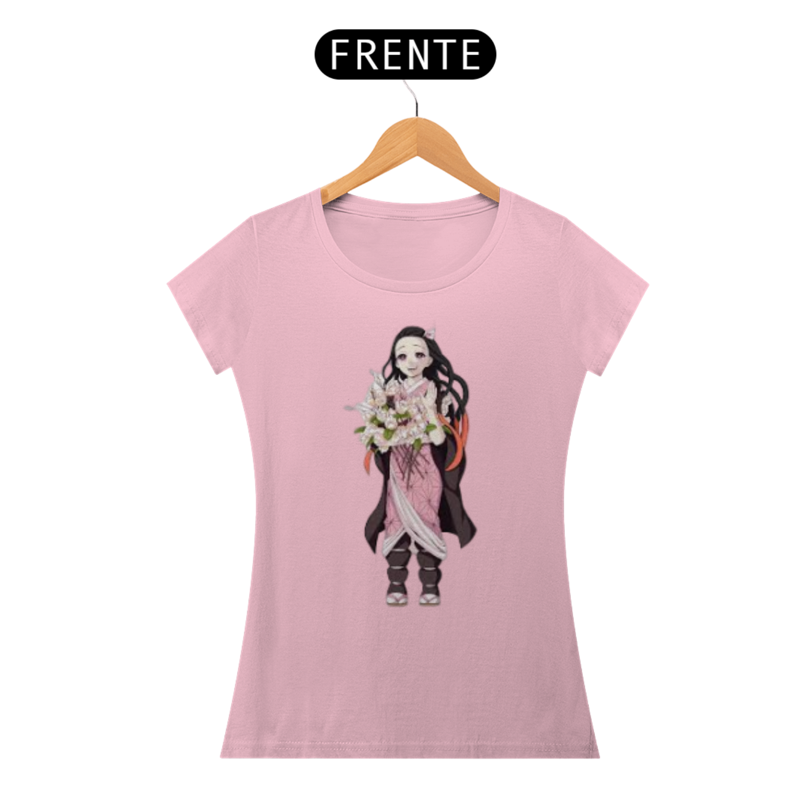 Nome do produto: CAMISA DEMON SLAYER NEZUKO NESKO