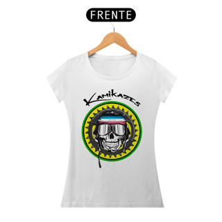 Baby Look Kamikazes (nome preto)