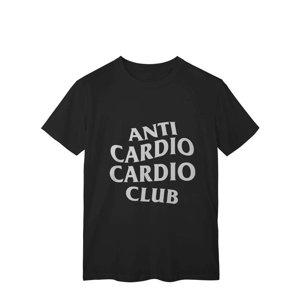 Nome do produto: Camiseta Anti Cardio Cardio Club