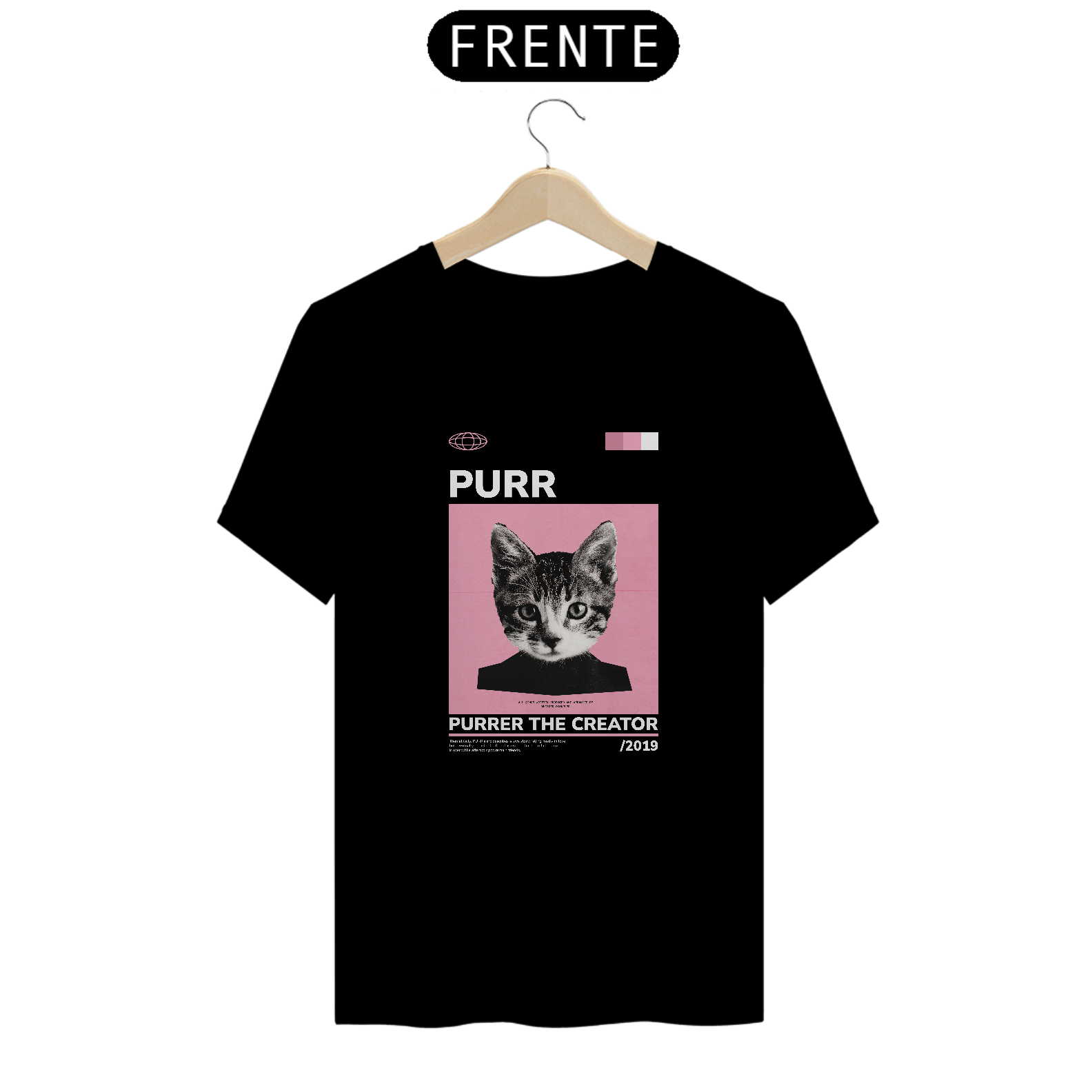 Nome do produto: Camiseta Unissex Purr The Creator