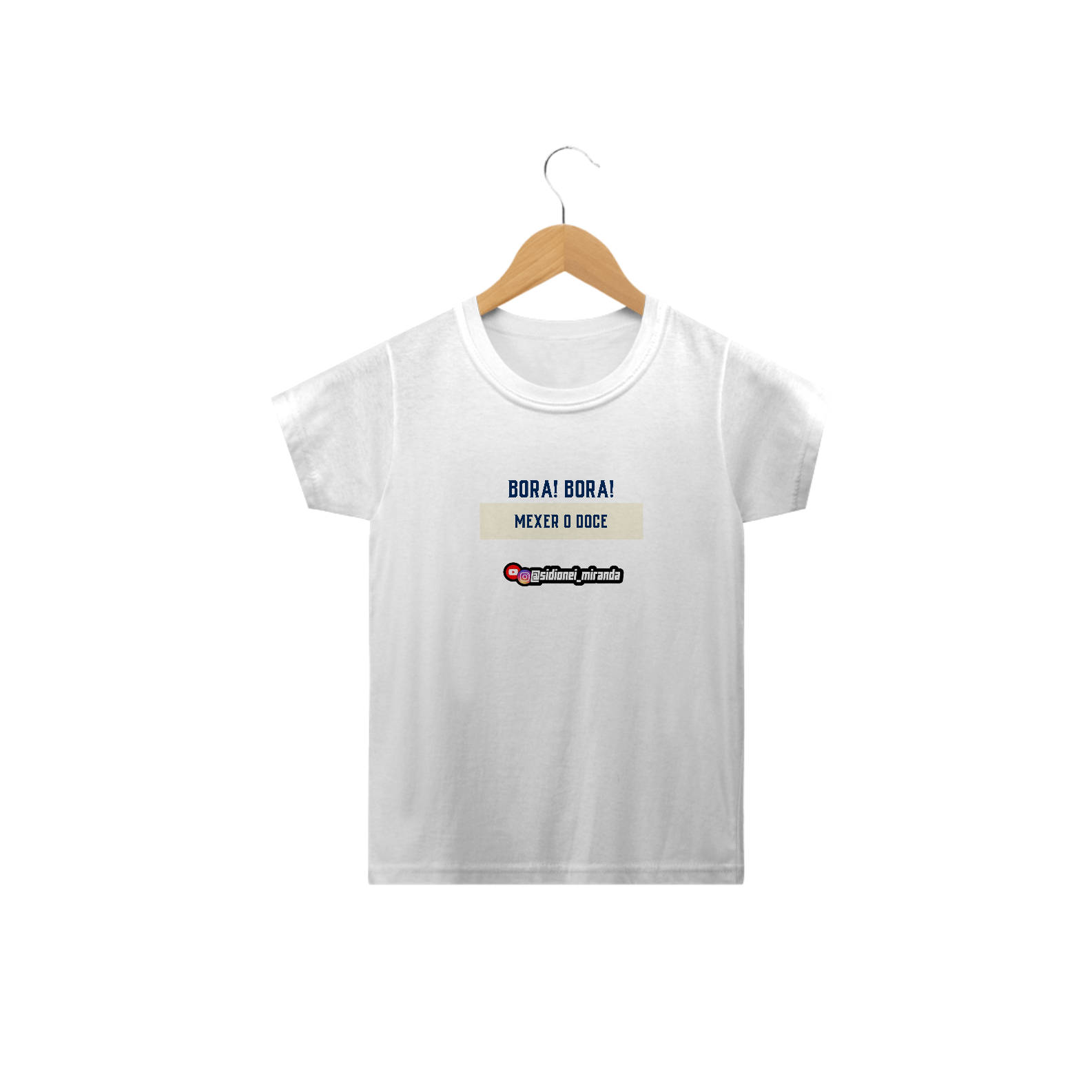 Nome do produto: Camiseta Infantil Sidionei Bora Bora