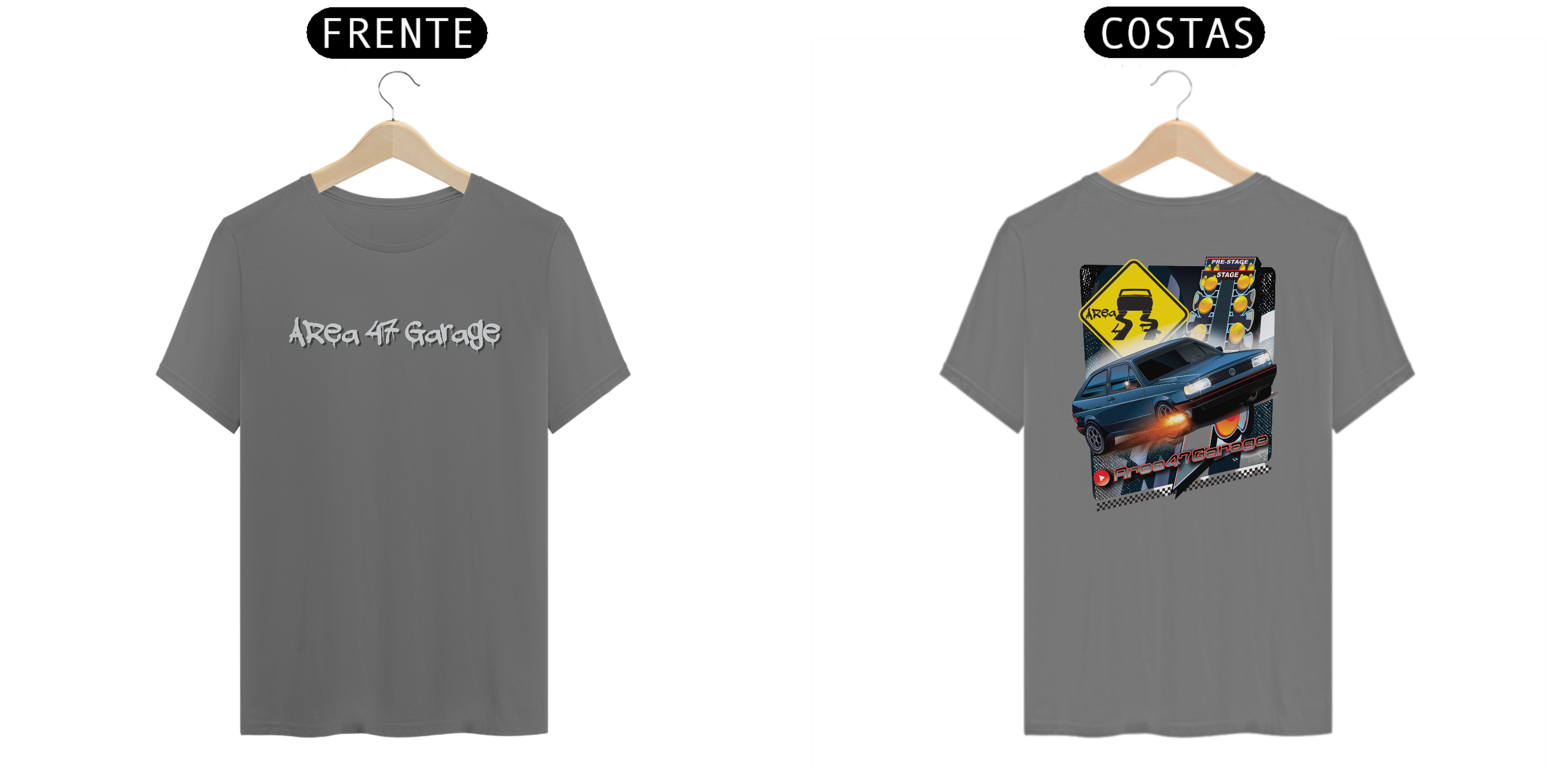 Nome do produto: Camiseta Trovão Area 47 Garage