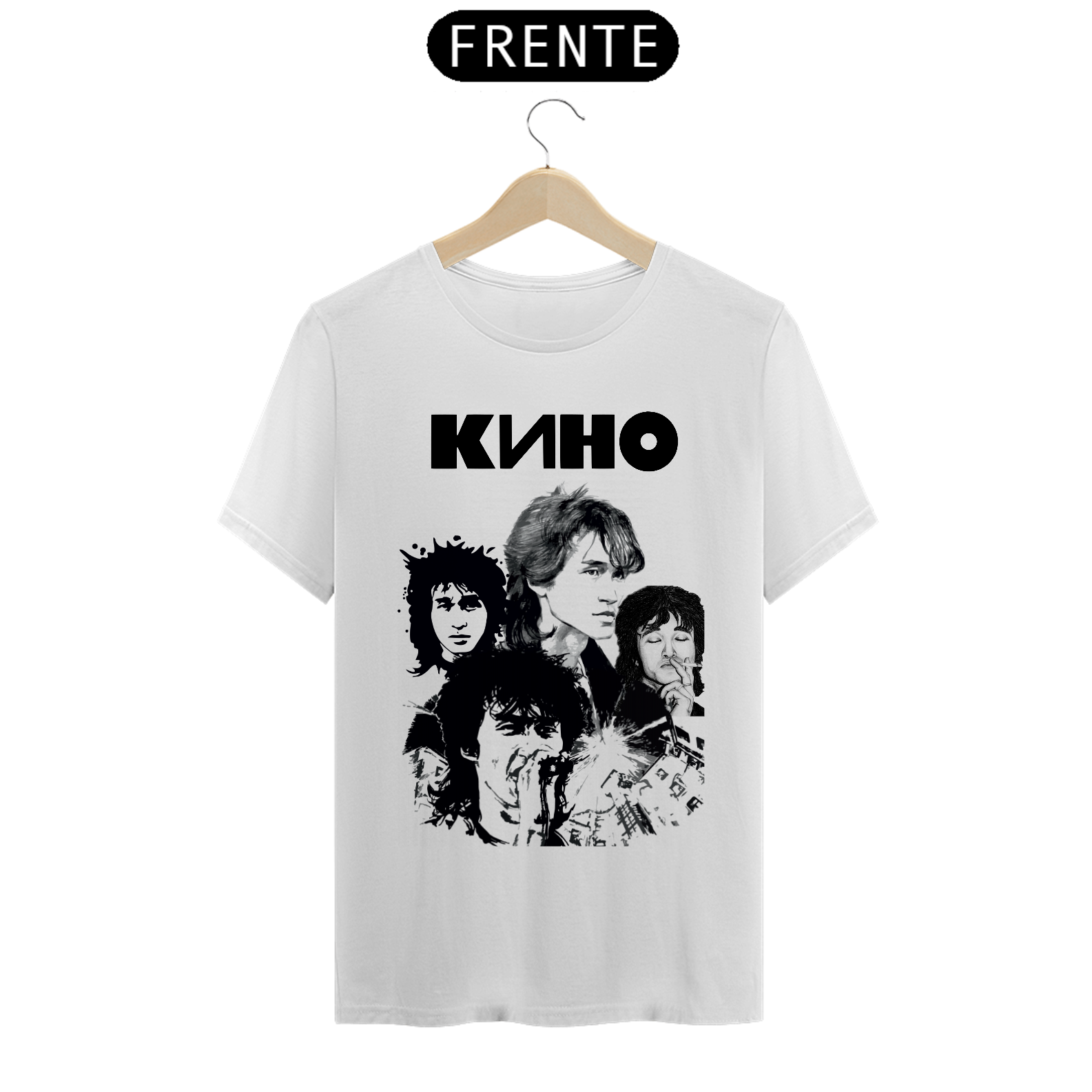 Nome do produto: Camiseta Prime | Banda - Kino | Viktor Tsoi