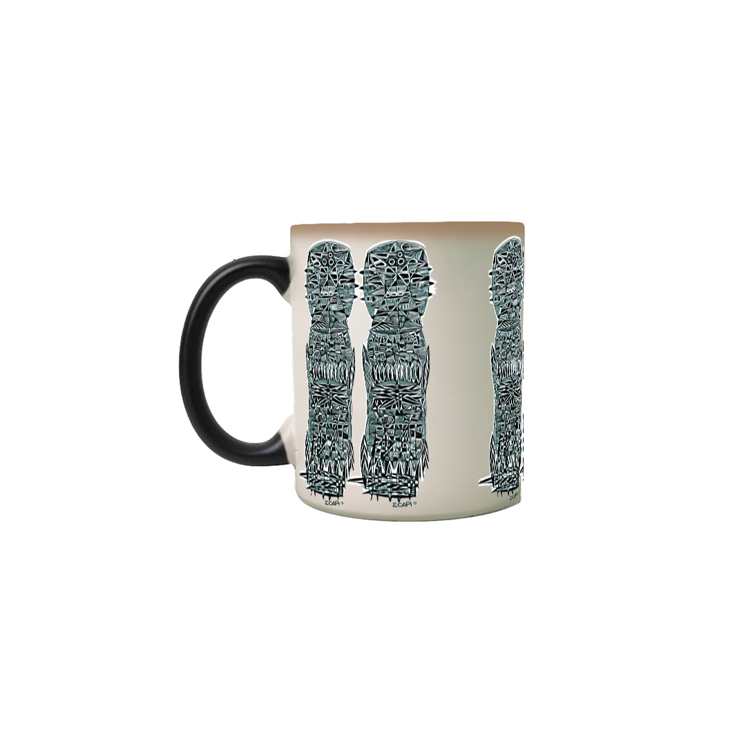 Nome do produto: Caneca Mágica Estampa Toten Haux 