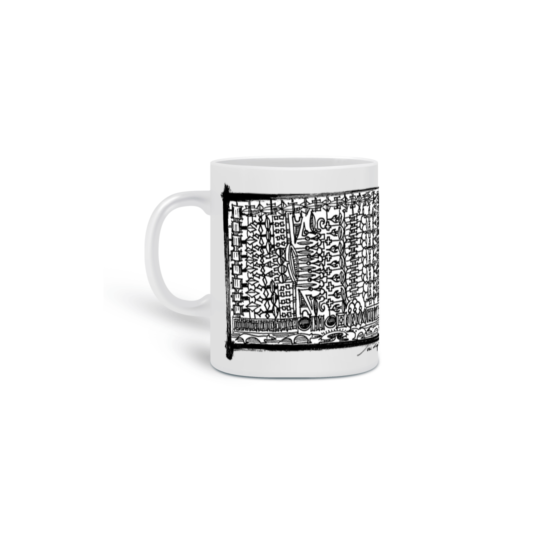 Nome do produto: Caneca Estampa Kambo 