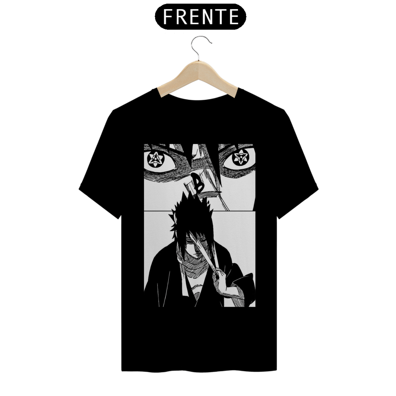 Nome do produto: Camiseta de Anime  Naruto