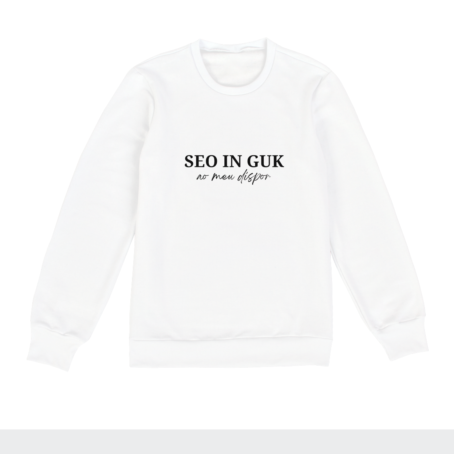 Nome do produto: MOLETON SEO IN GUK AO MEU DISPOR