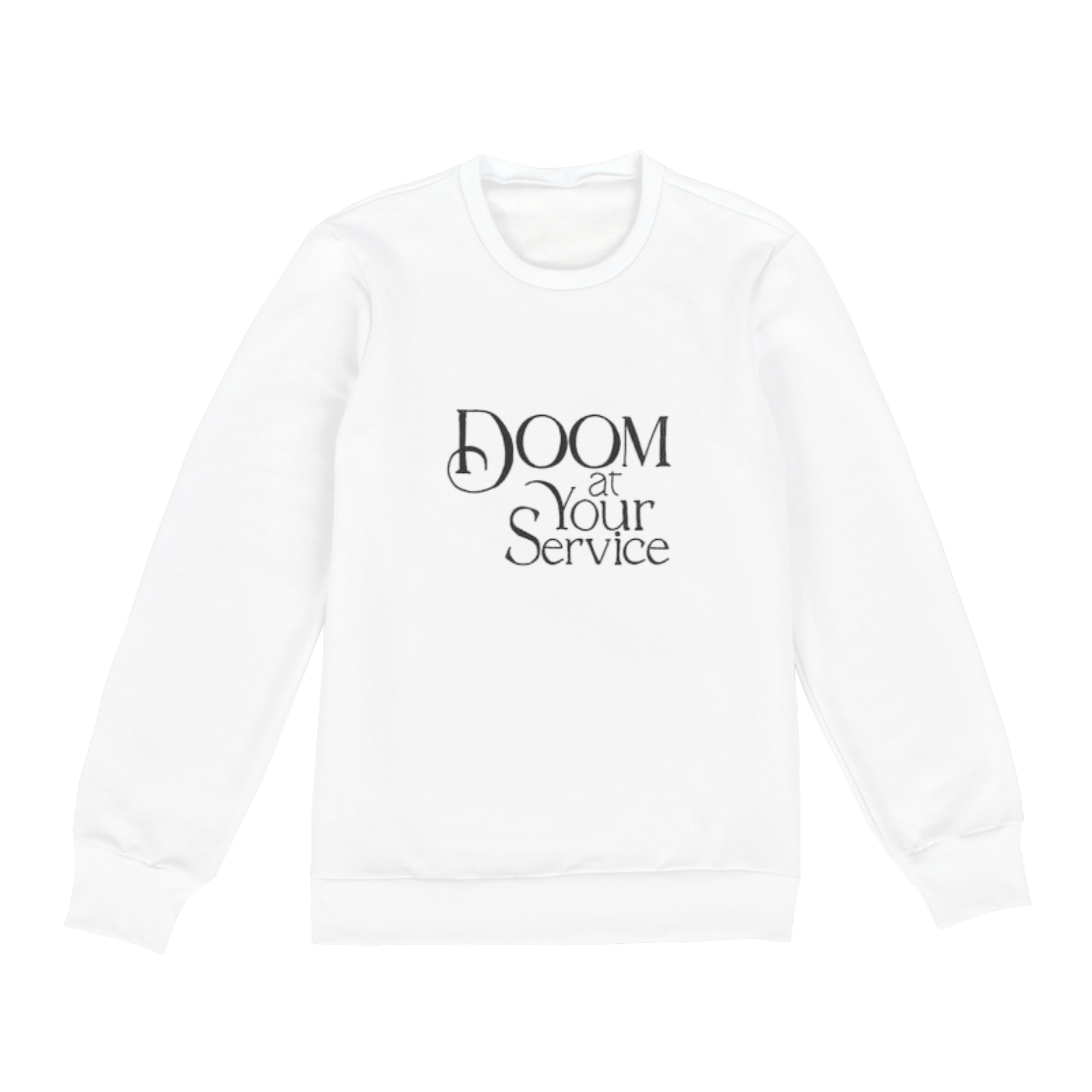 Nome do produto: MOLETOM DOOM AT YOUR SERVICE