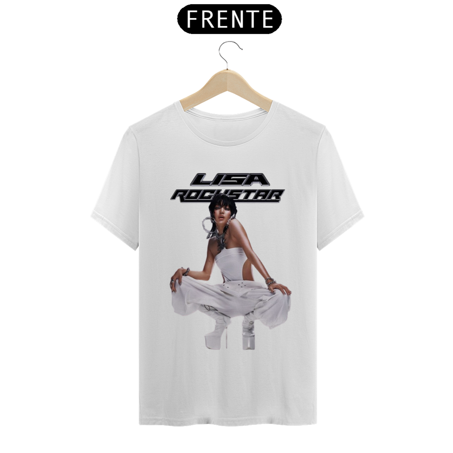 Nome do produto: TSHIRT ROCKSTAR LISA