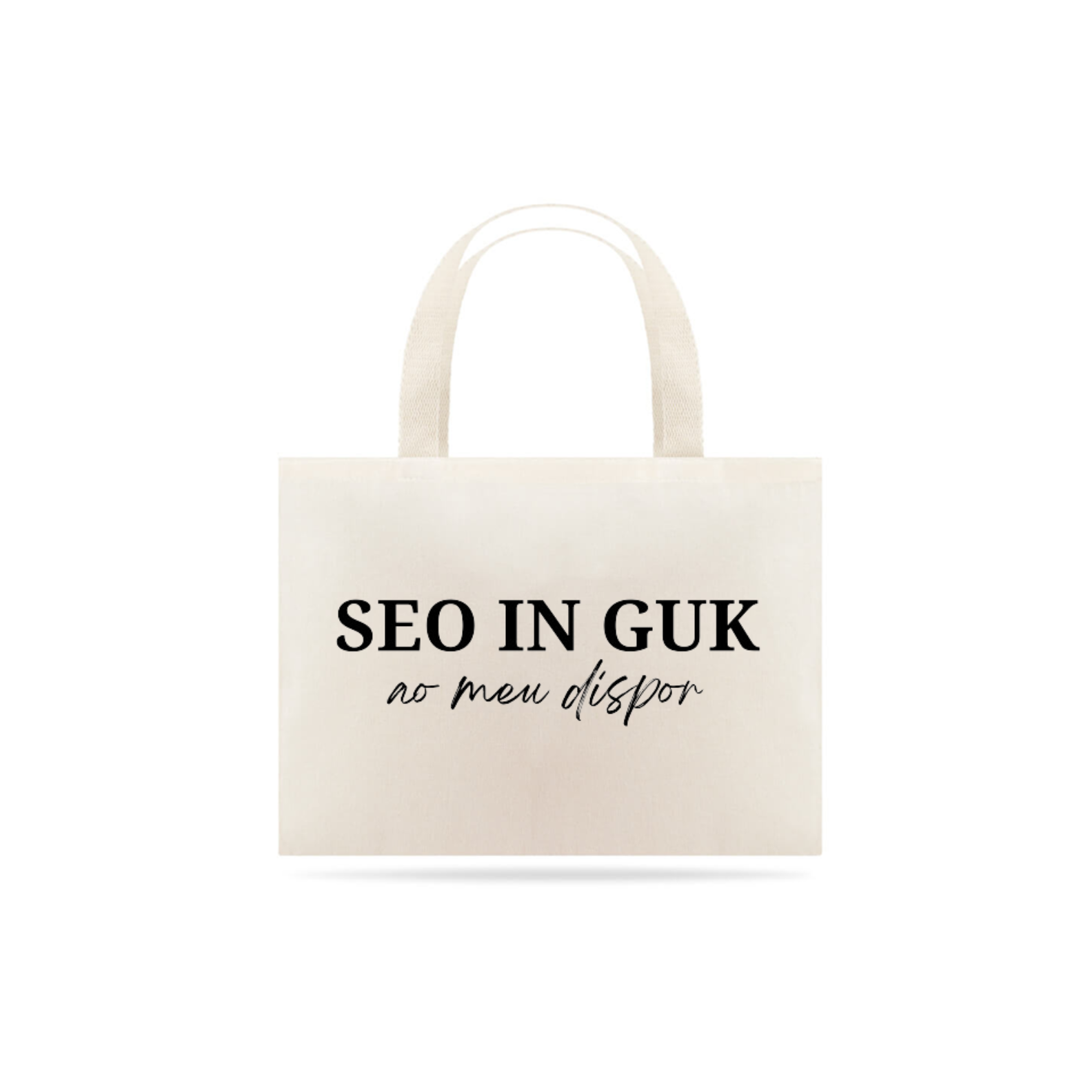 Nome do produto: ECOBAG SEO IN GUK AO MEU DISPOR