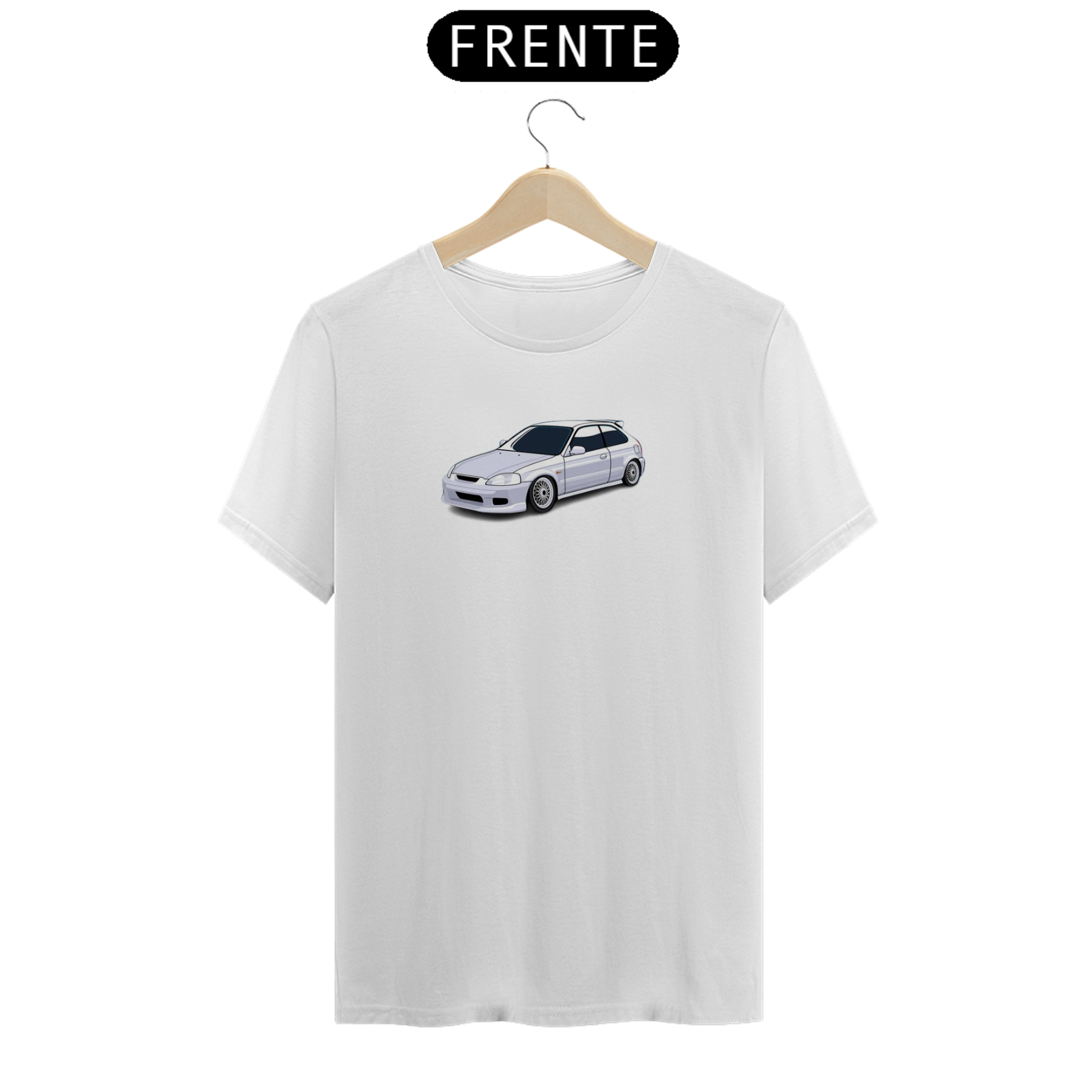 Nome do produto: Camisa com Carro Honda Civic