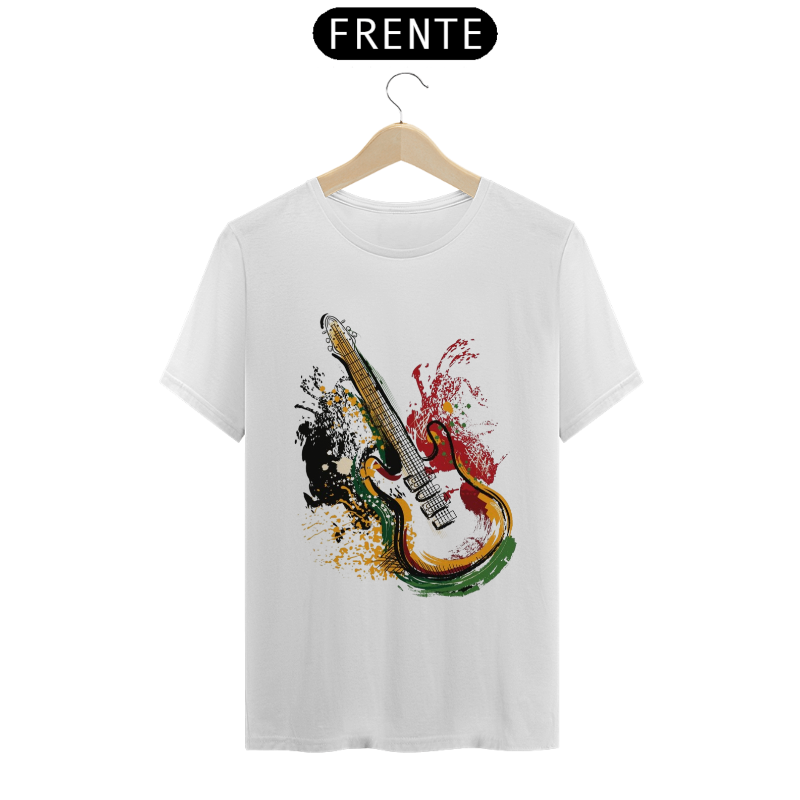 Nome do produto: Camisa com Guitarra