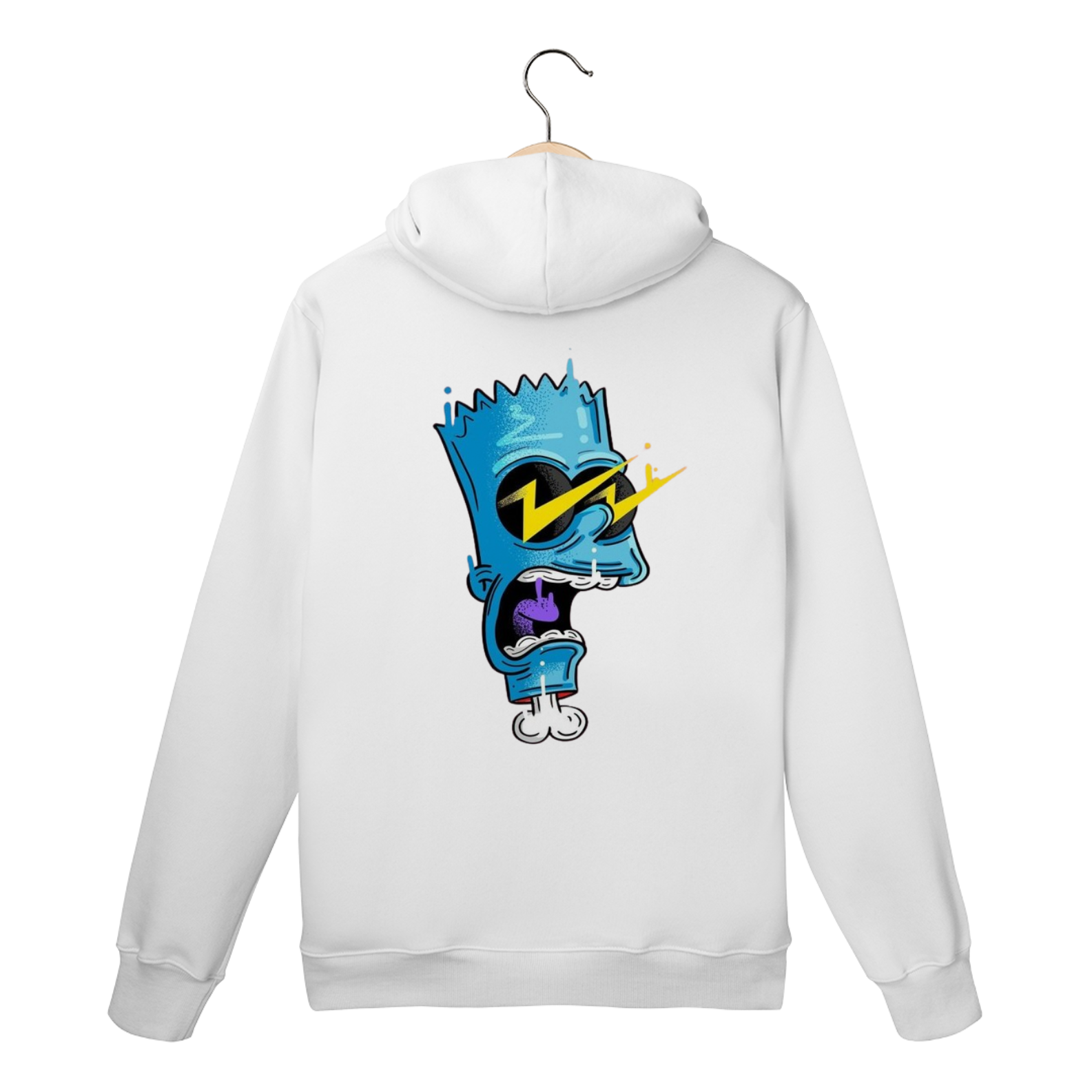 Nome do produto: Moletom Canguru Do Bart Simpson