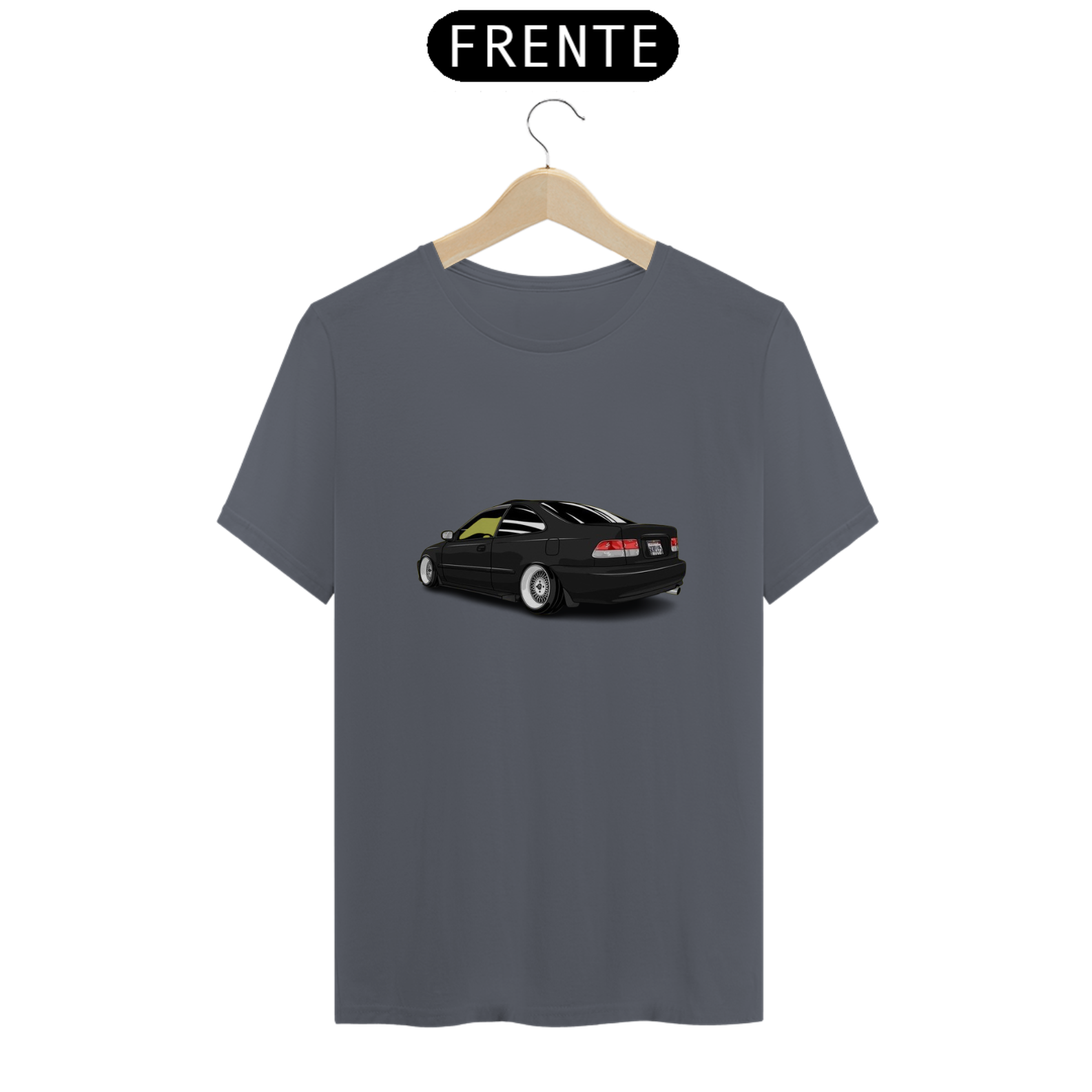 Nome do produto: Camisa com Carro Honda Civic