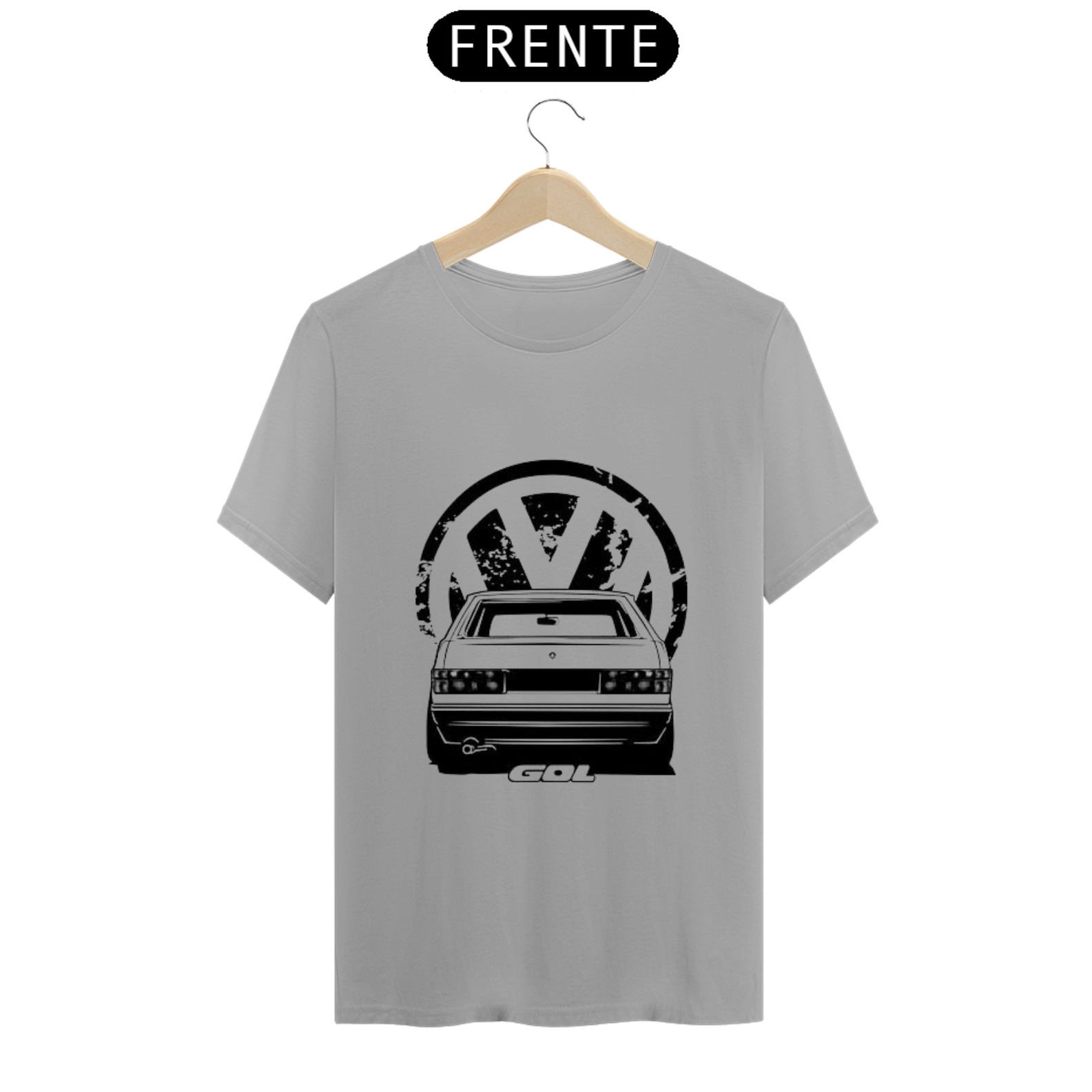 Nome do produto: Camisa com Carro Volkswagen Gol