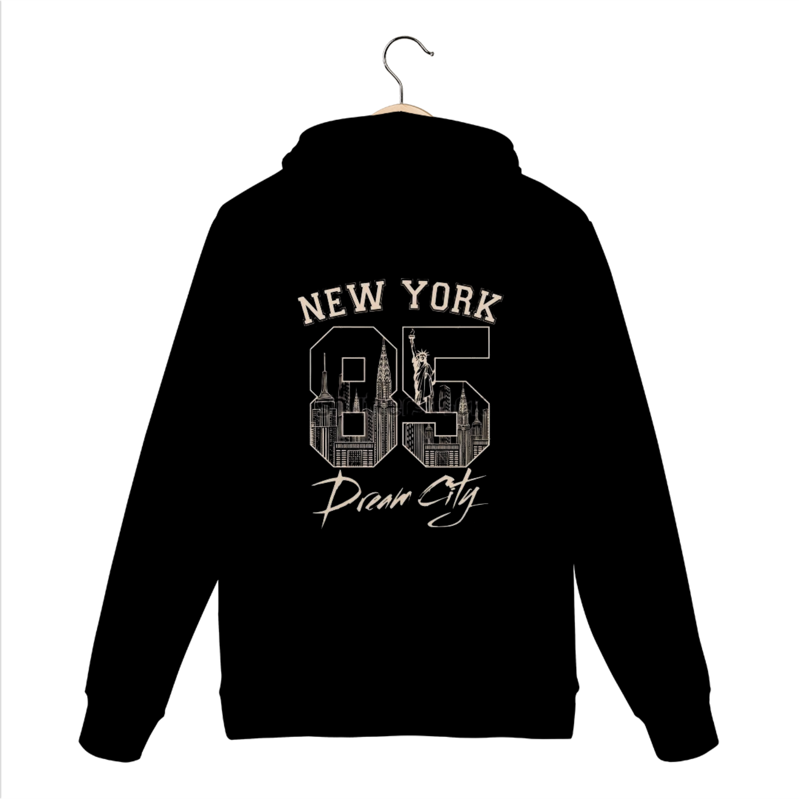 Nome do produto: Moletom Canguru New York