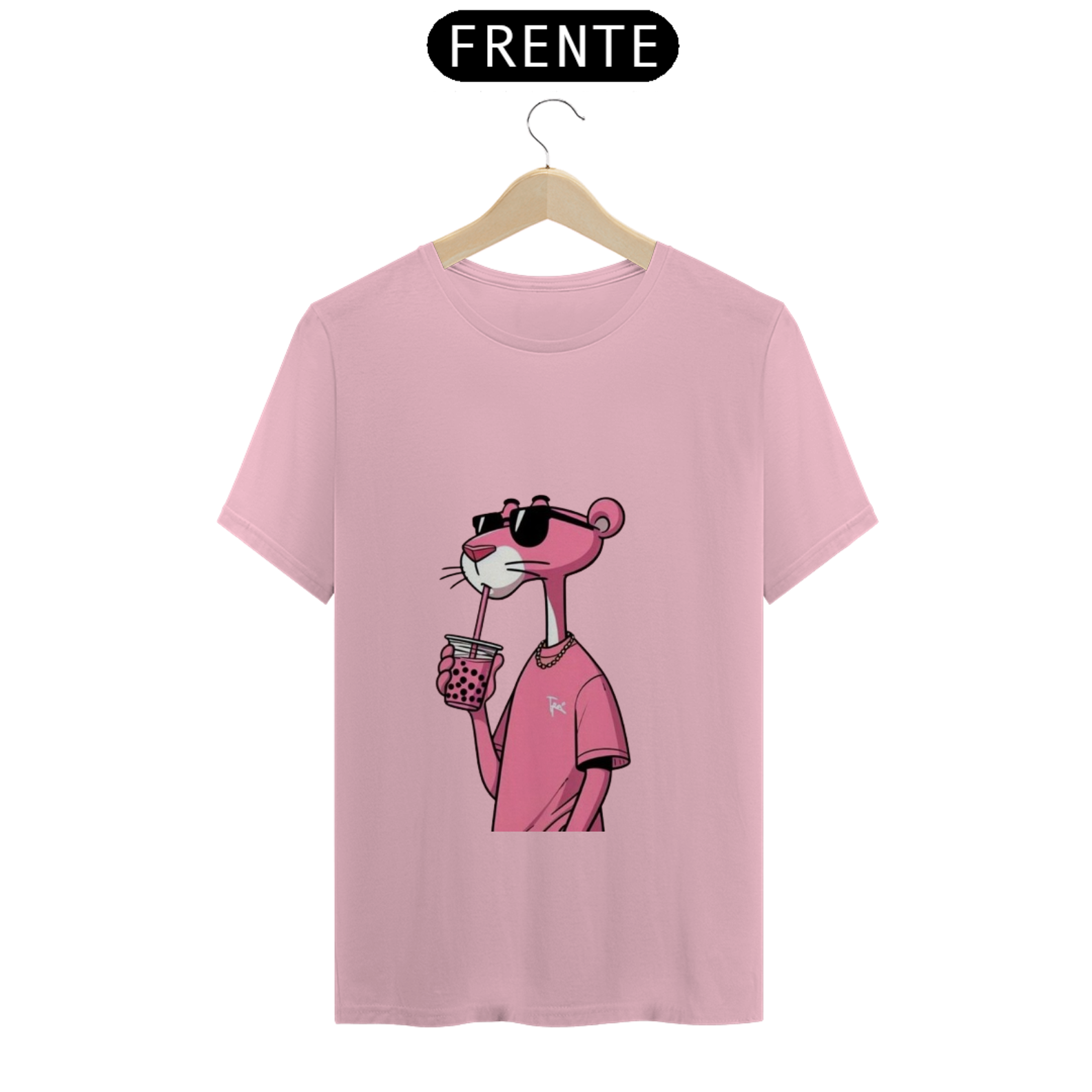 Nome do produto: Camisa da Pantera Cor-de-Rosa