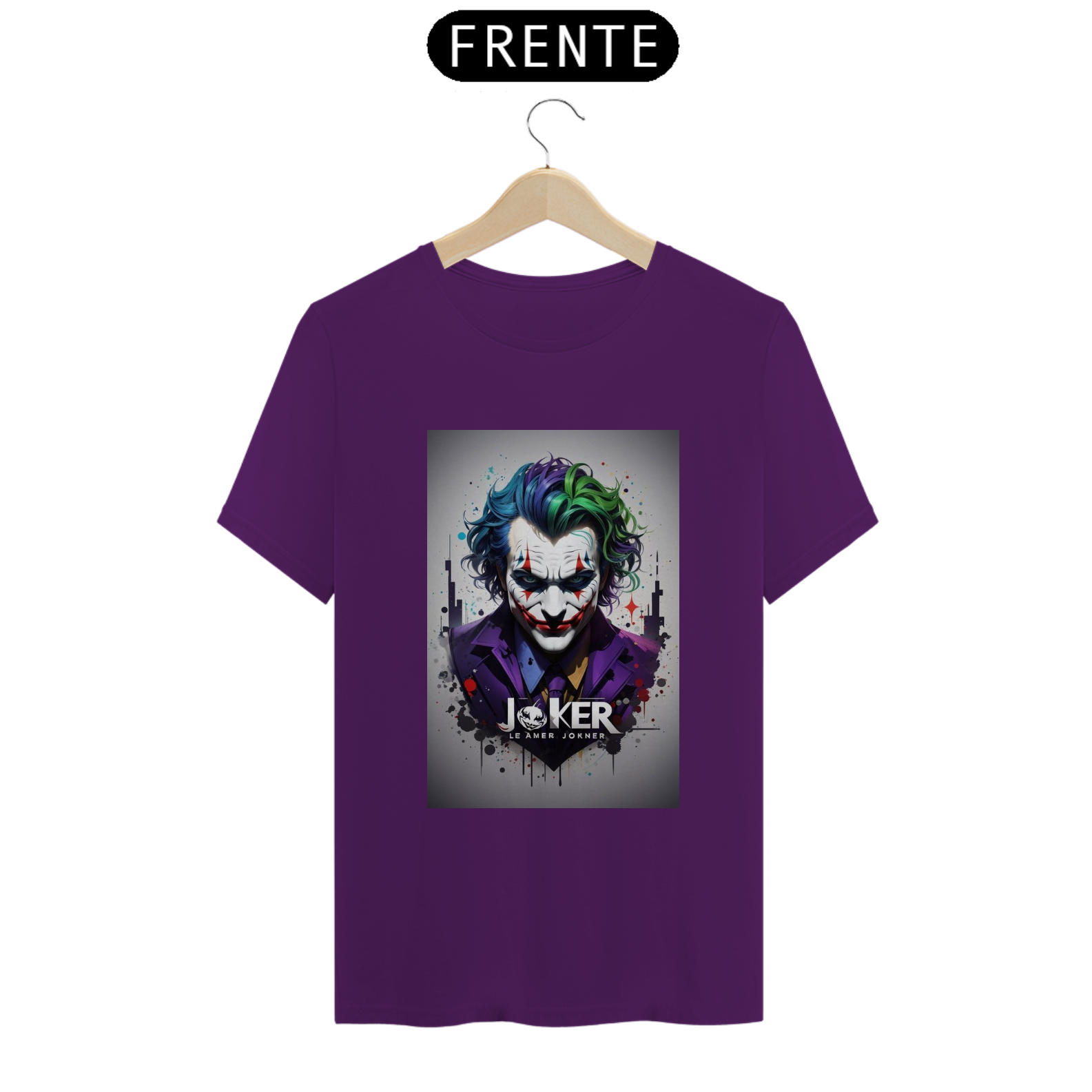 Nome do produto: Camisa com o Coringa