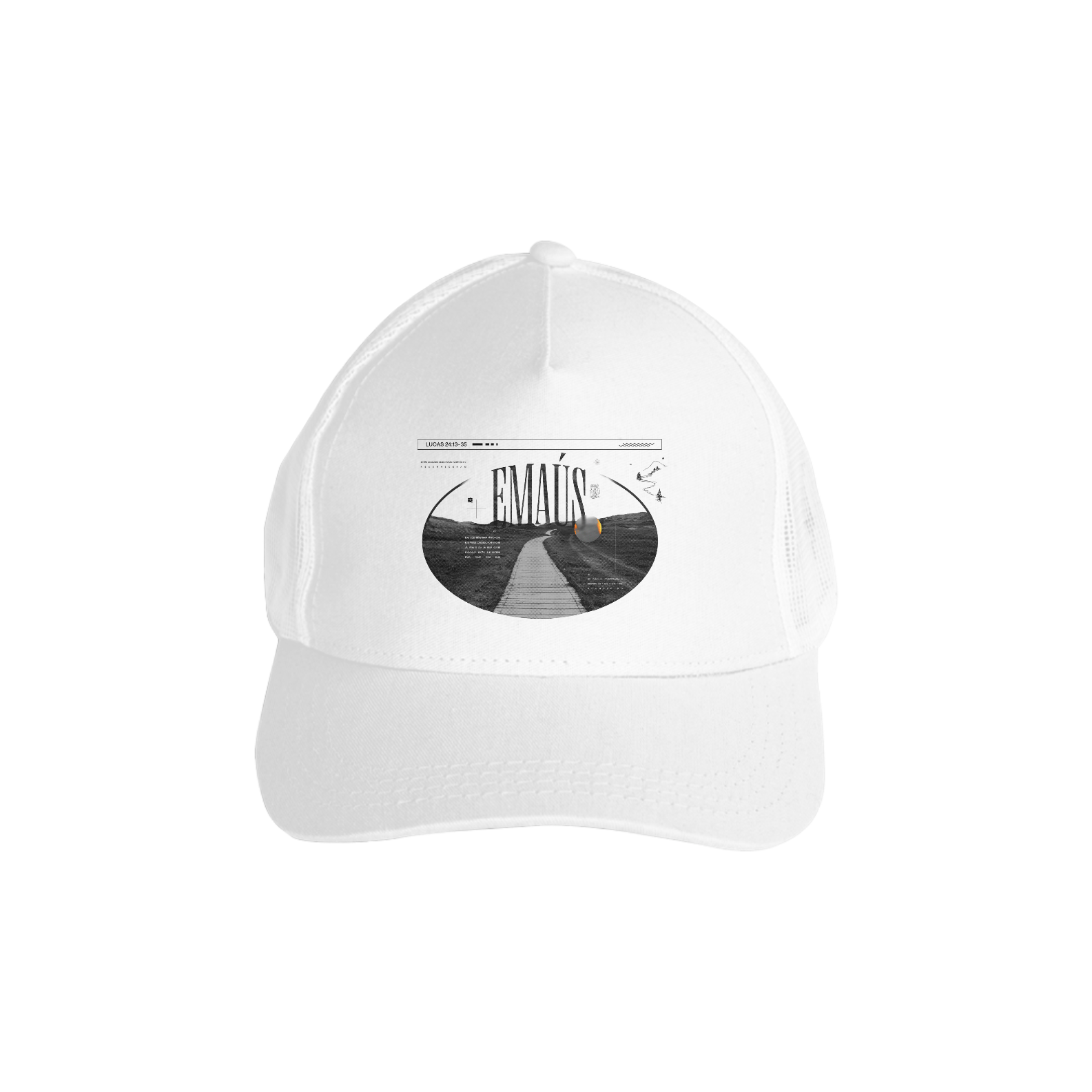 Nome do produto: Boné americano - Emaús