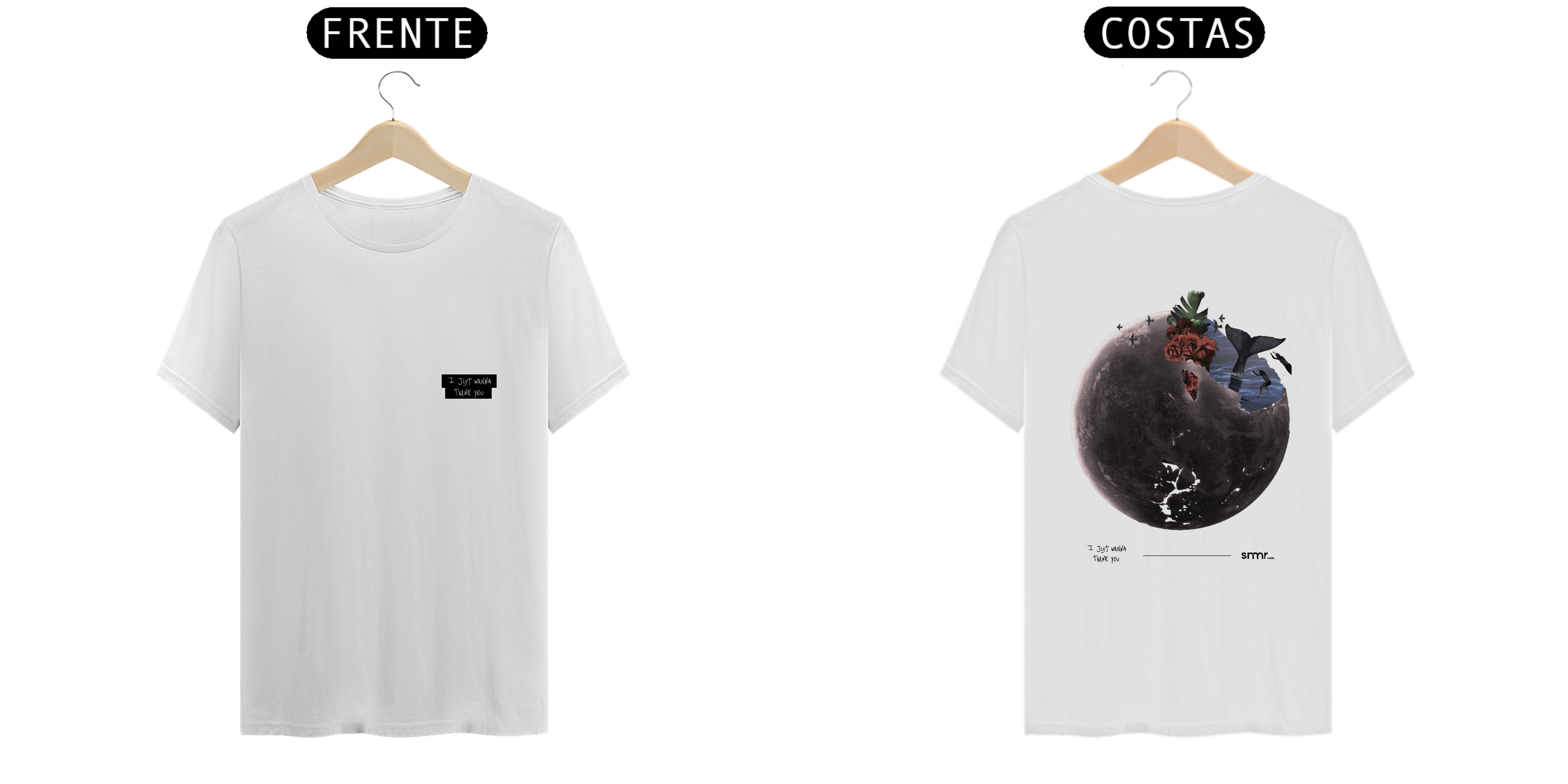 Nome do produto: Camiseta Regular - Thank