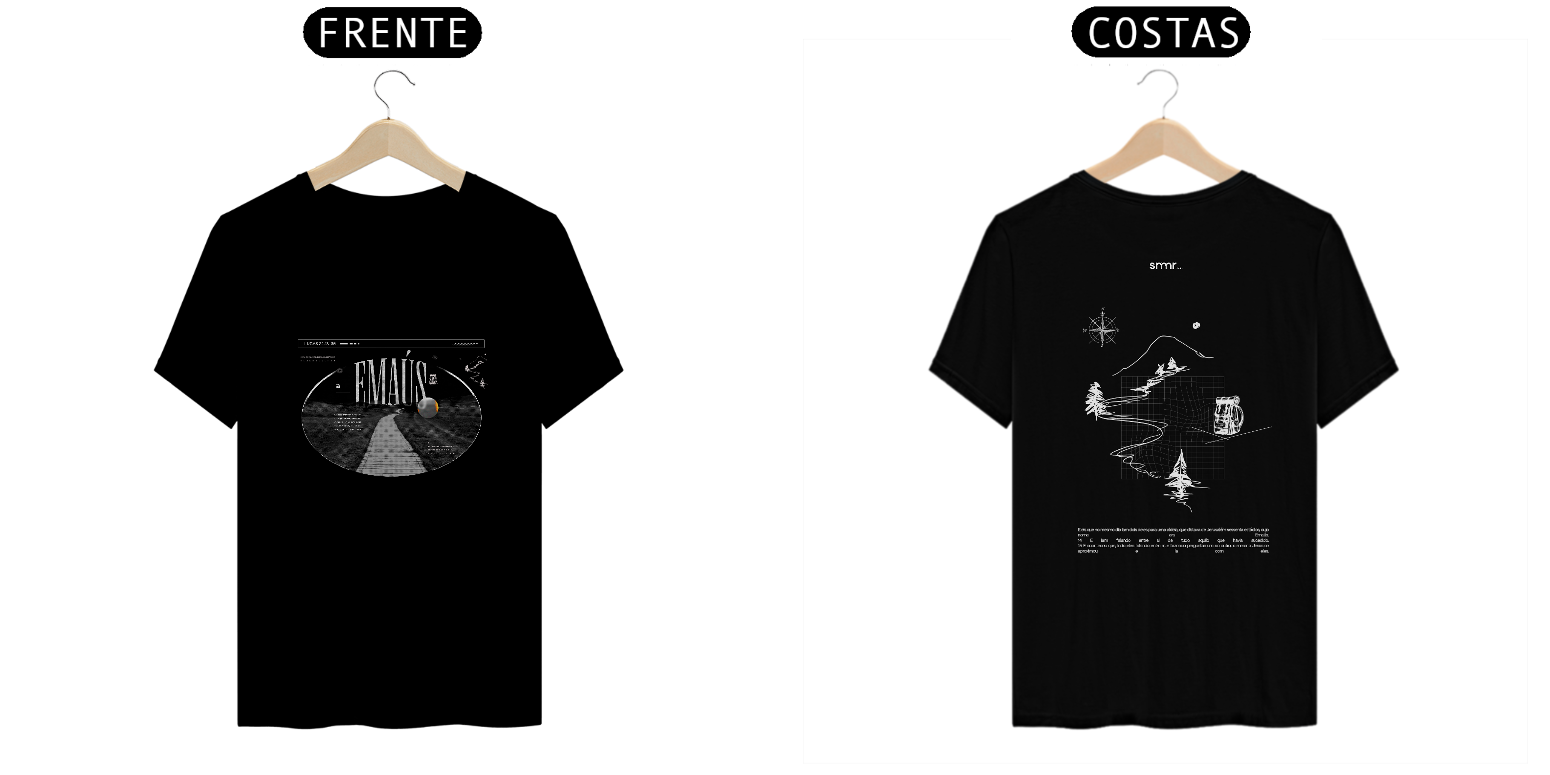 Nome do produto: Camiseta Regular - Emaús 