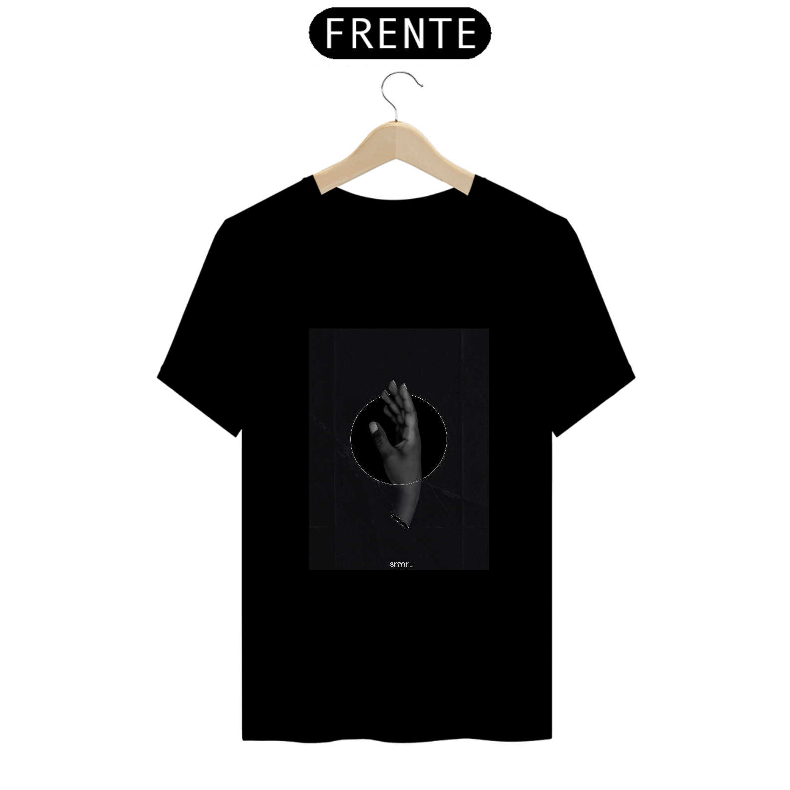 Nome do produto: Camiseta Regular - Blackout