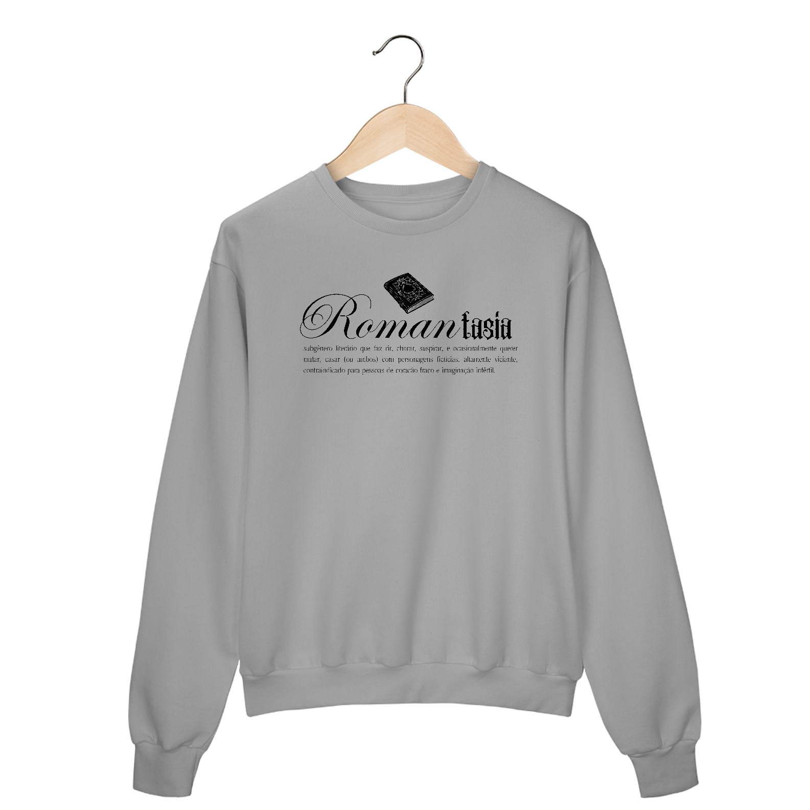 Nome do produto: Romantasia - moletom blusão - Coleção Giu Domingues