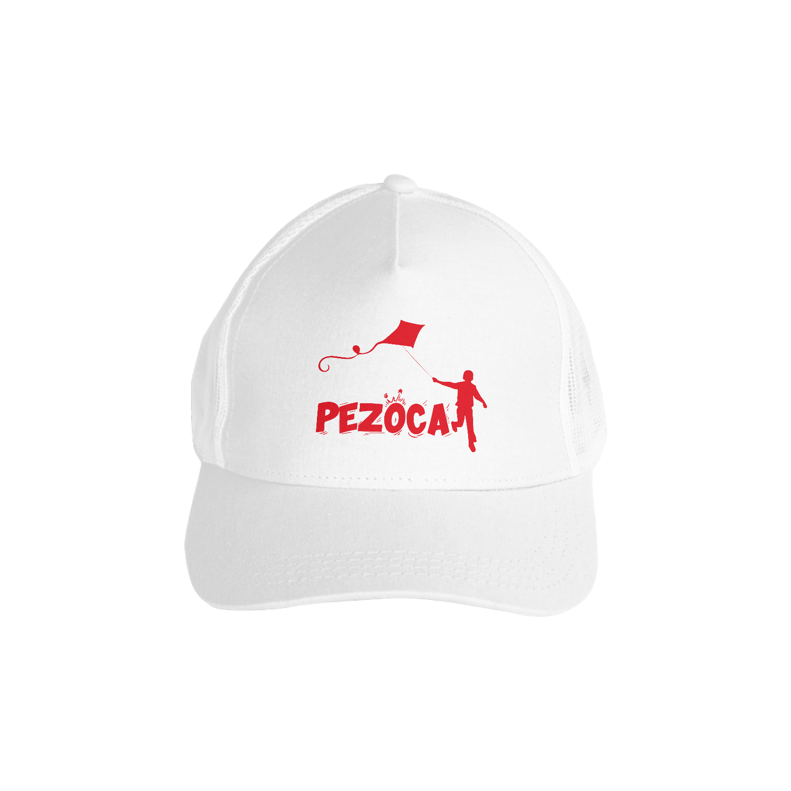 Nome do produto: Boné Americano Branco Pezoca