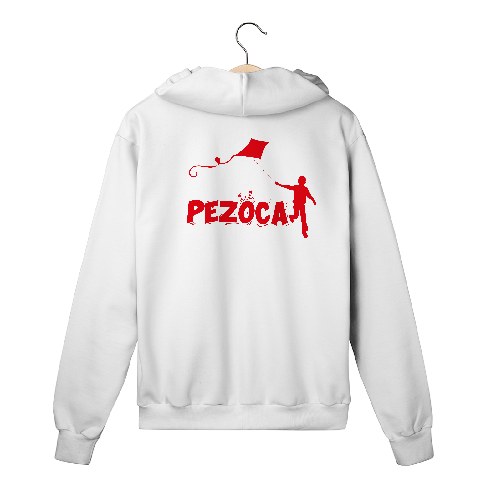 Nome do produto: Moletom Branco Pezoca