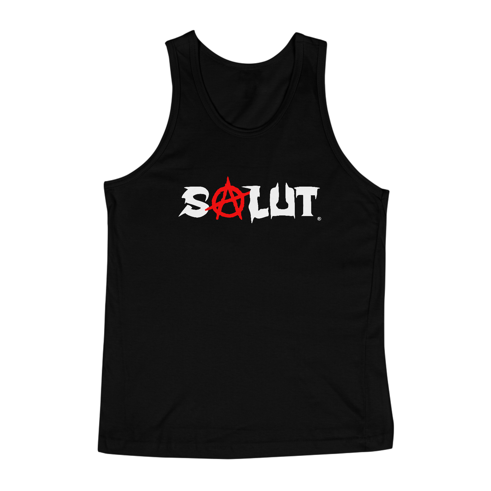 Salut Anarchy | Black | Tank Top