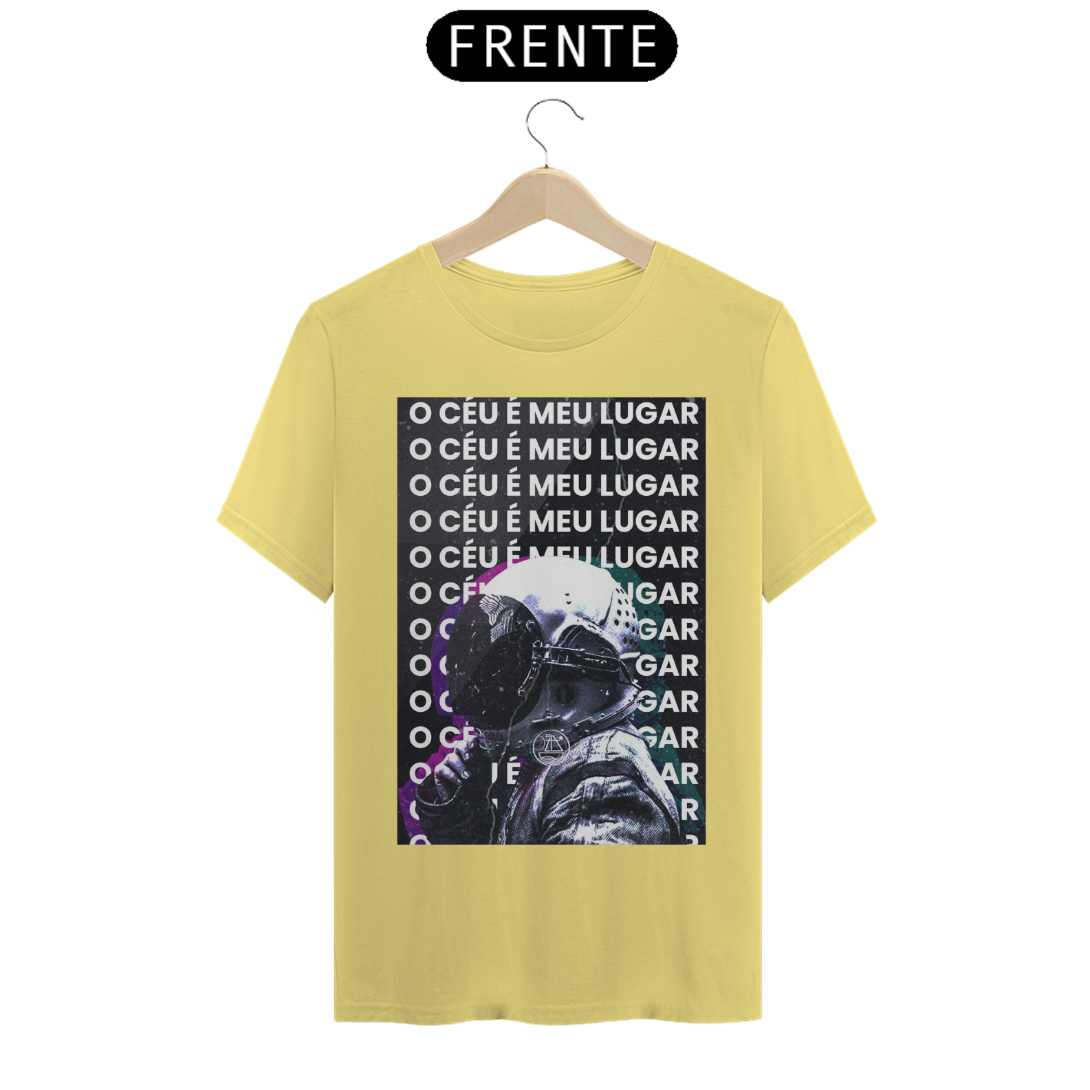 Nome do produto: CAMISA ESTONADA O CÉU É MEU LUGAR