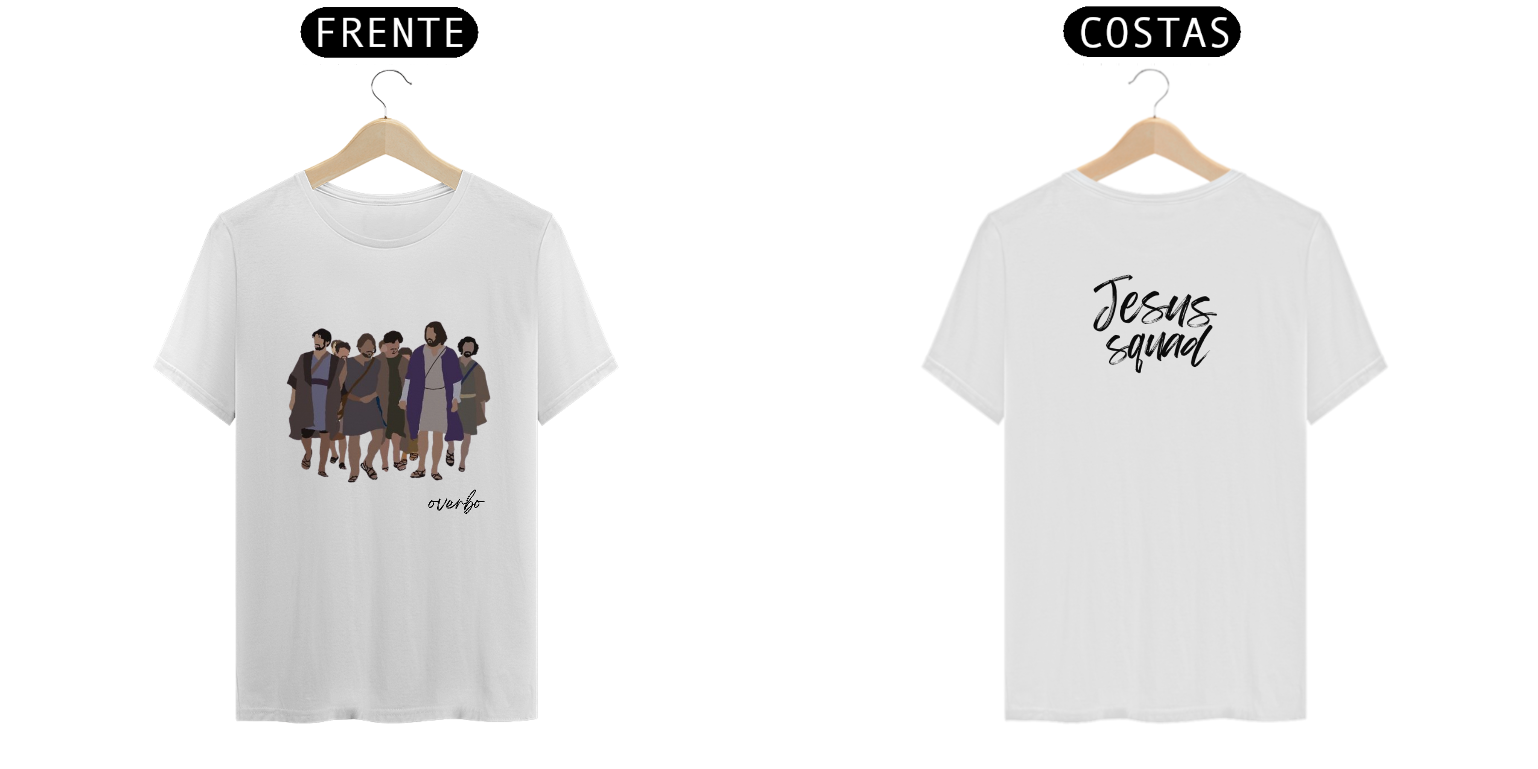 Nome do produto: CAMISA PREMIUM JESUS SQUAD THE CHOSEN